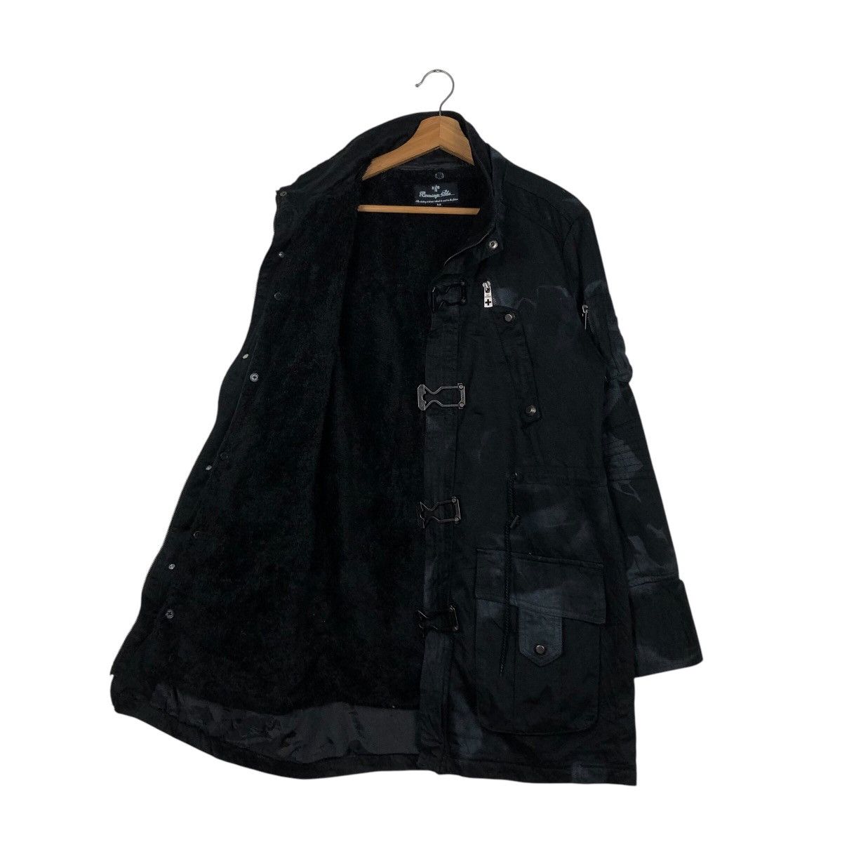 Japanese Brand 📌Buckle Biker Jacket Chore Bearning Sho Fur Blanket Punk Size US M / EU 48-50 / 2 - 12 Thumbnail