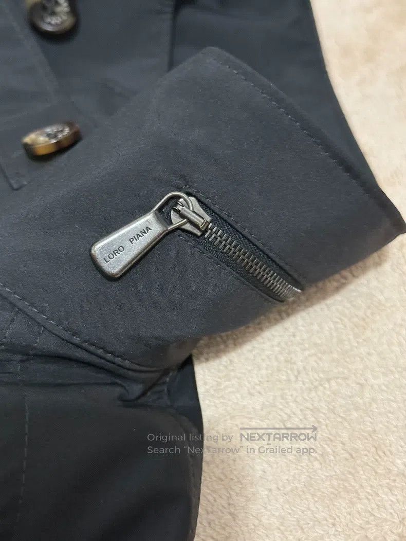 Loro Piana Loro Piana Traveler's coat, pure black, RIRI zipper Size US L / EU 52-54 / 3 - 8 Thumbnail