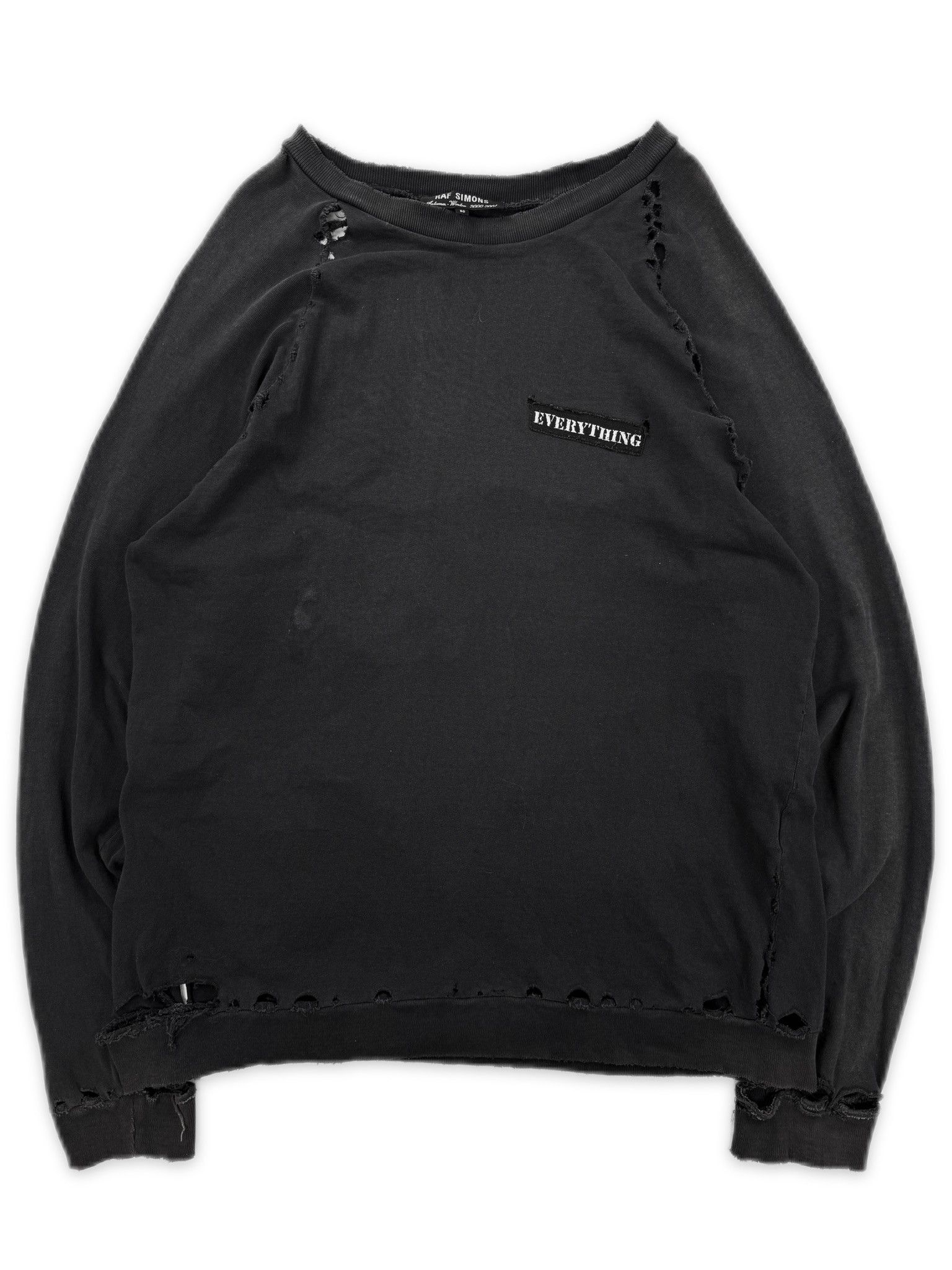 Raf Simons AW01 Raf Simons Riot Riot Riot Reverse Patch SAMPLE Crewneck Size US M / EU 48-50 / 2 - 4 Thumbnail