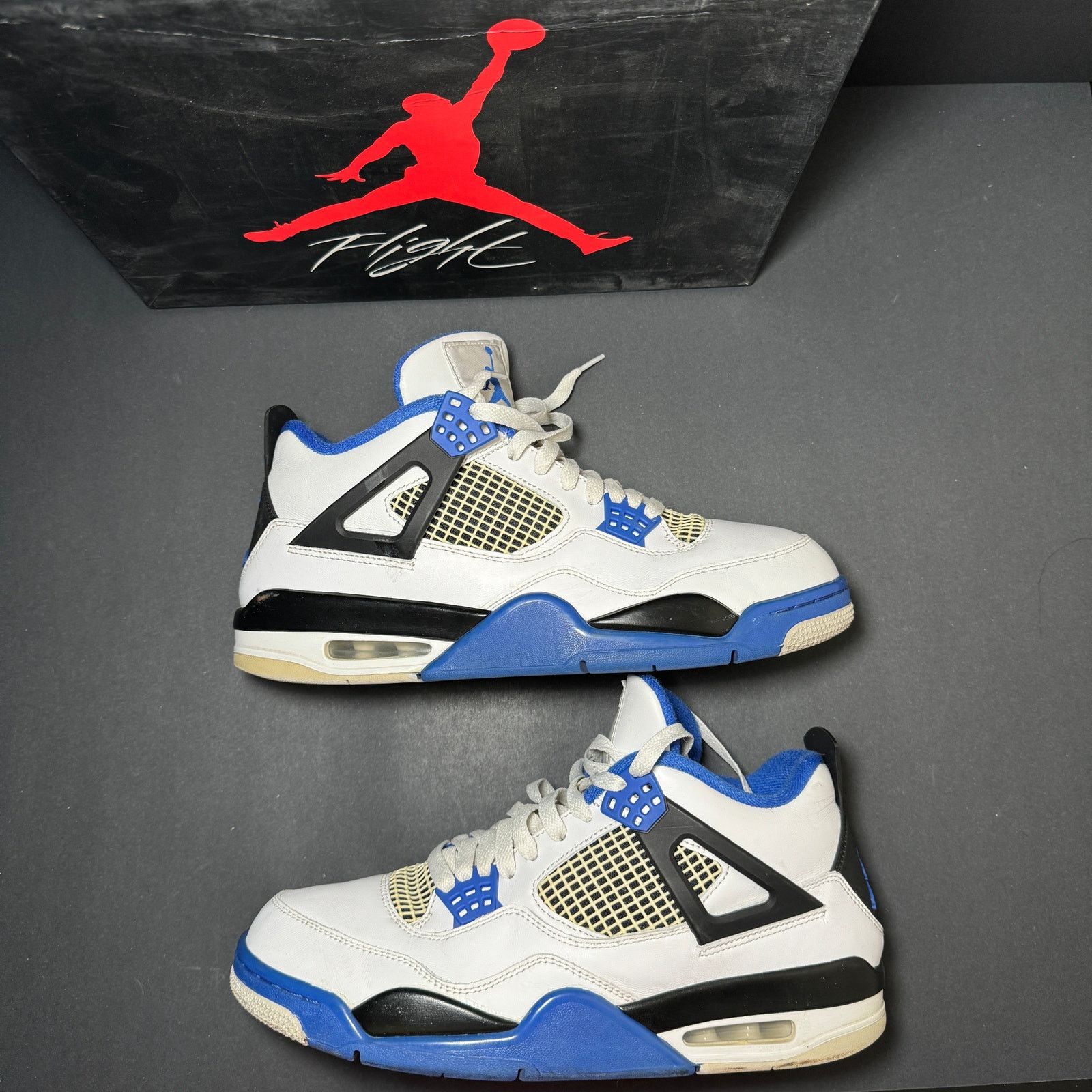 Jordan Brand × Nike Size 10 - Nike Air Jordan 4 Retro Motorsports Men's Shoes Size US 10 / EU 43 - 2 Thumbnail