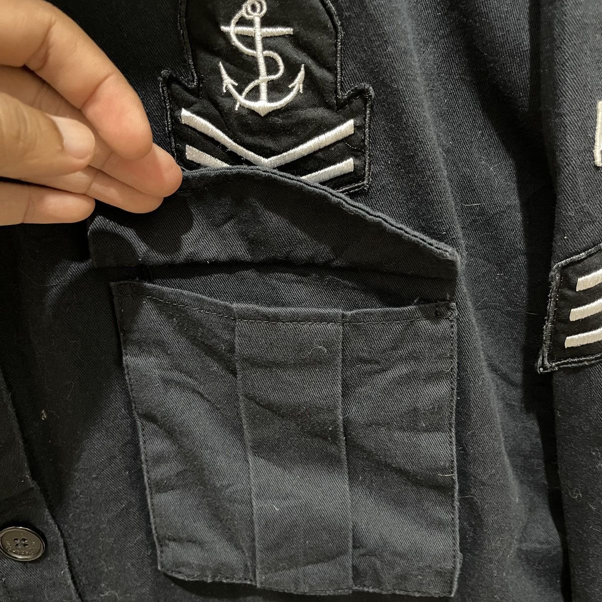One Teaspoon × Vintage The Defenders by Oneteaspoon Patches Button Jacket Size US M / EU 48-50 / 2 - 10 Thumbnail