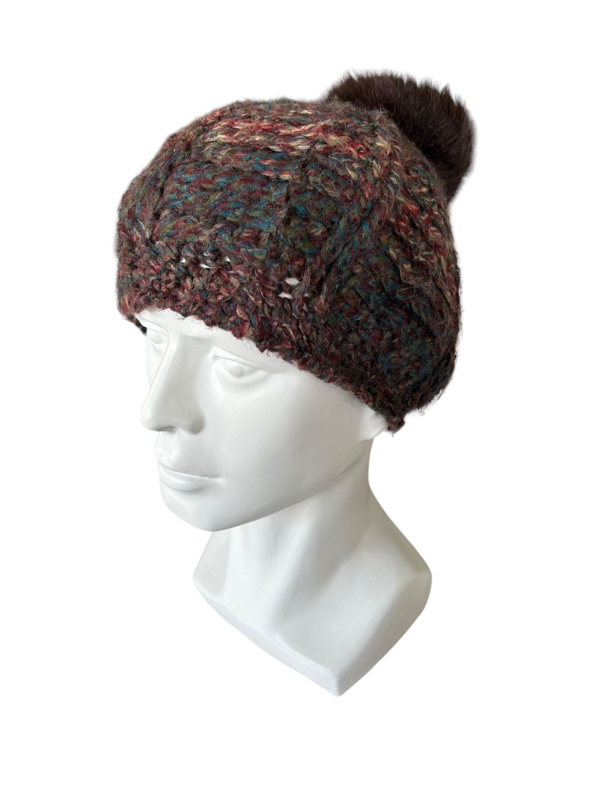 CA4LA × Japanese Brand CA4LA Multicolour knitt Beanie Hats made in japan Size ONE SIZE - 3 Thumbnail