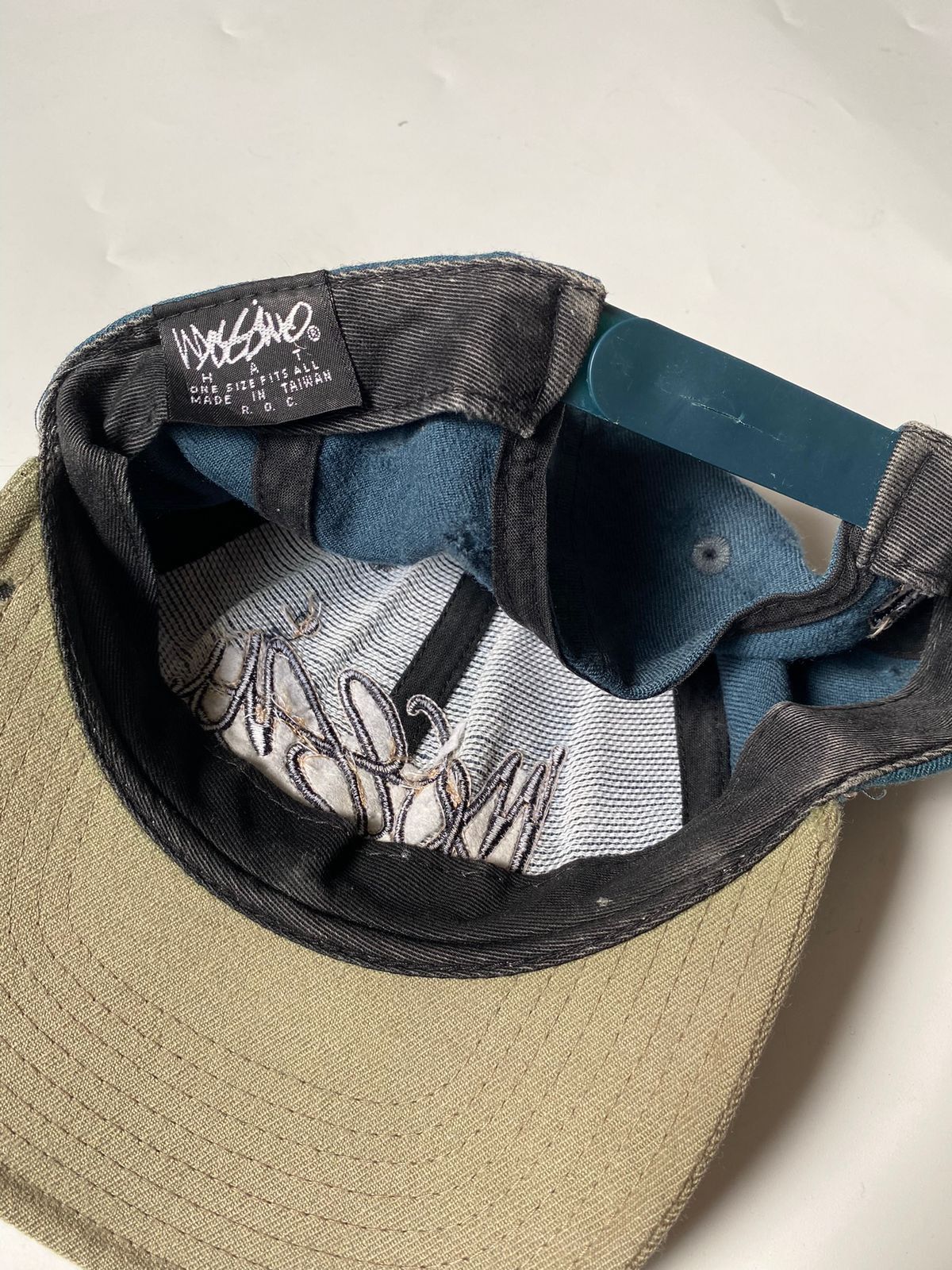 Mossimo Vintage 90's Mossimo Skateboard Hat Two Tone Size ONE SIZE - 3 Thumbnail