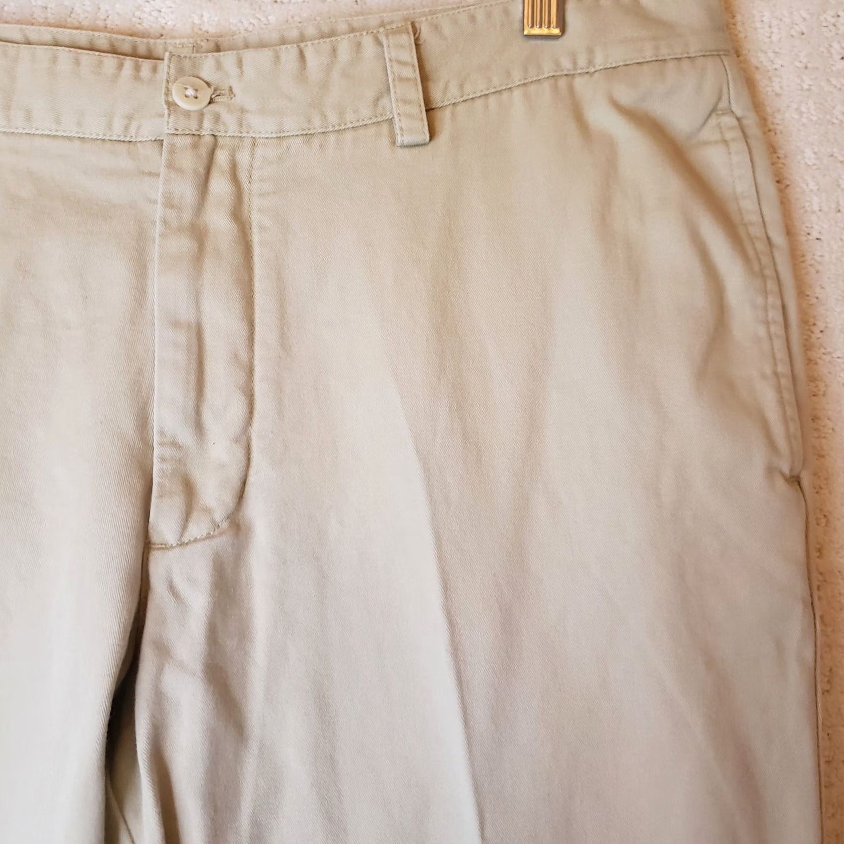 Vineyard Vines Vineyard Vines Pants Mens 36x32 Tan Flat Front Slim Fit Club Pant Chino Beige Solid Casual X-Large? Size US 36 / EU 52 - 5 Thumbnail