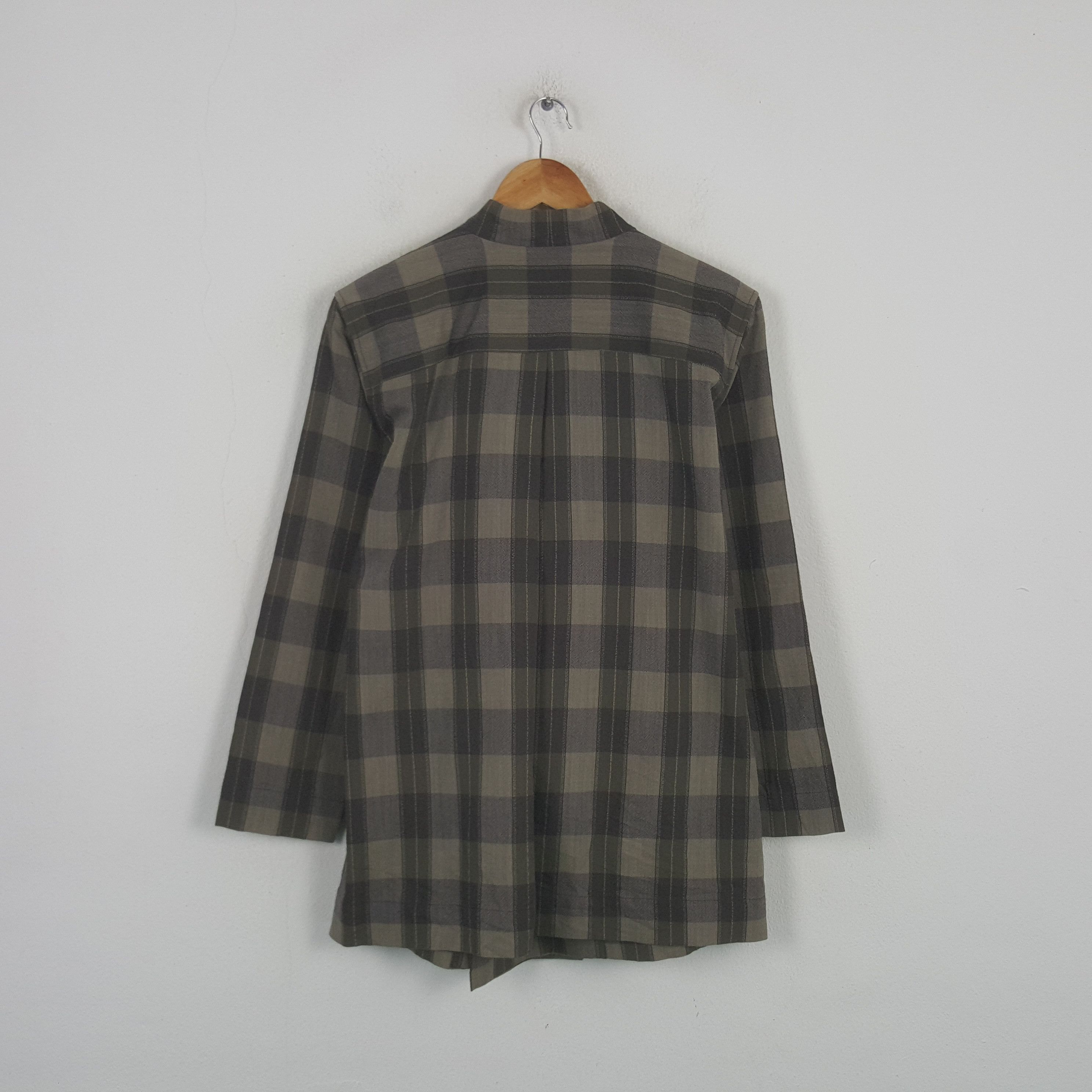 Issey Miyake Vintage Plantantion by Issey Miyake Japan Blazer Jacket RR18 Size US XXS / EU 40 - 4 Thumbnail