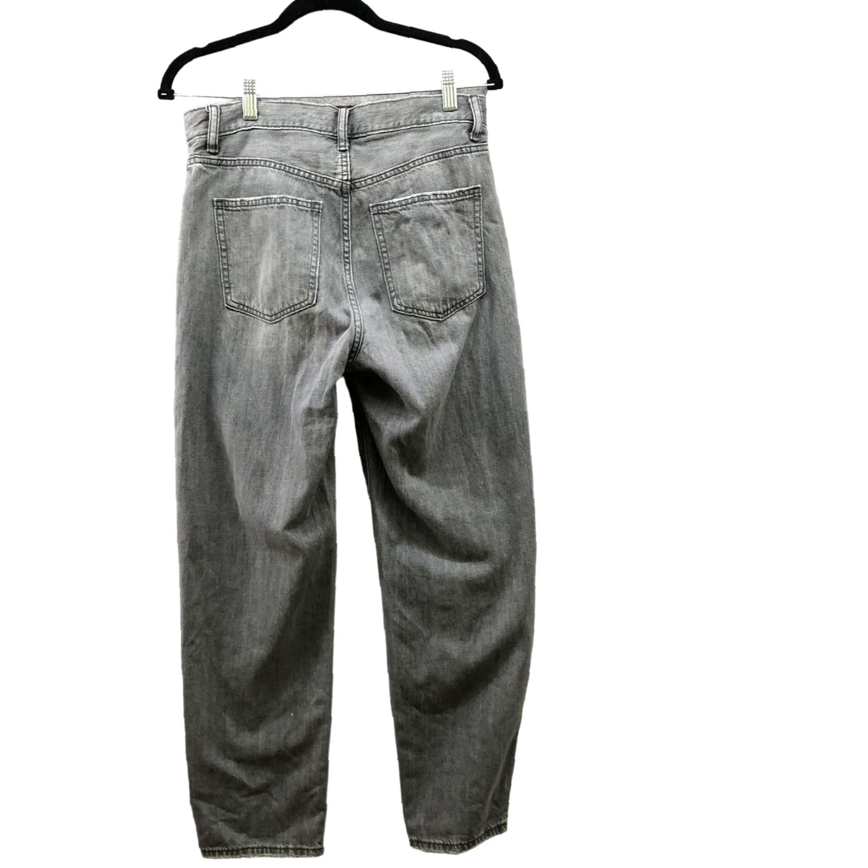 Uniqlo Uniqlo Relaxed Fit Jeans Womens Size 24 Distressed Gray Ankle Size 42" / US 20 - 2 Thumbnail