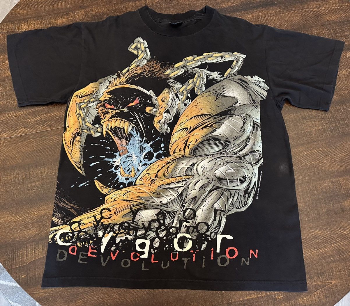 Giant Vintage 1997 Spawn Cygor Devolution T-Shirt Size XL Size US XL / EU 56 / 4 - 1 Thumbnail