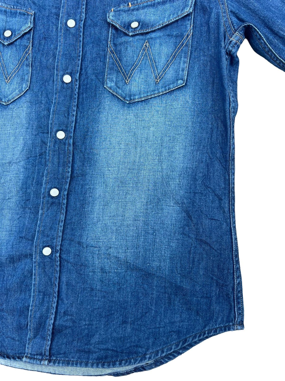 Wrangler Vintage Wrangler Blue Bell Denim Western Shirt Size US M / EU 48-50 / 2 - 11 Thumbnail