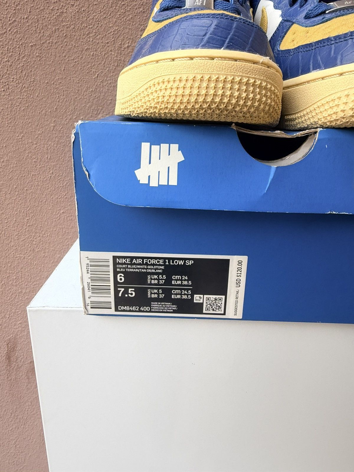 Nike Undefeated x Air Force 1 Low SP Size Mens 6 Dunk vs AF1 Size US 6 / EU 39 - 4 Thumbnail