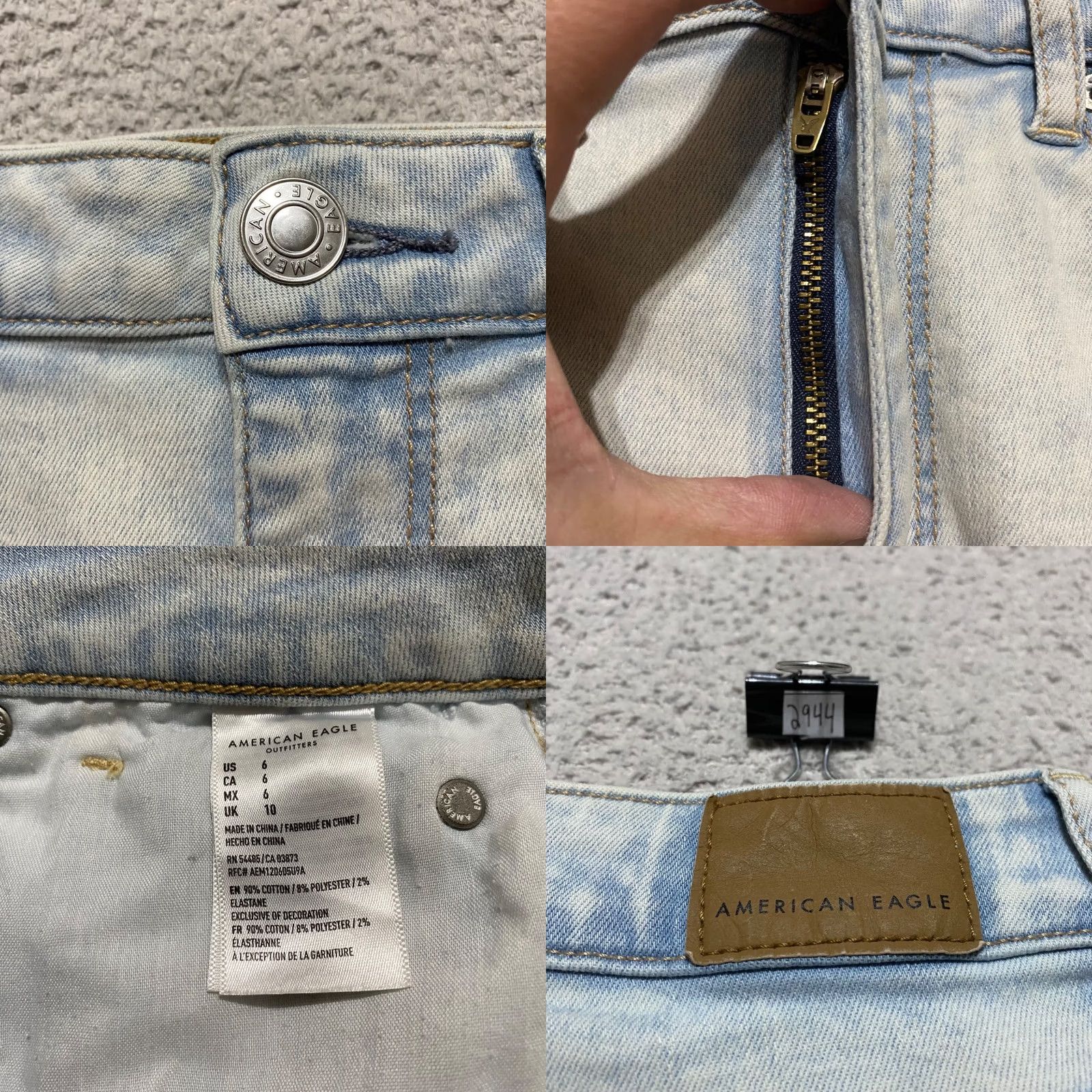 American Eagle Outfitters VINTAGE Size 28" / US 6 / IT 42 - 8 Thumbnail