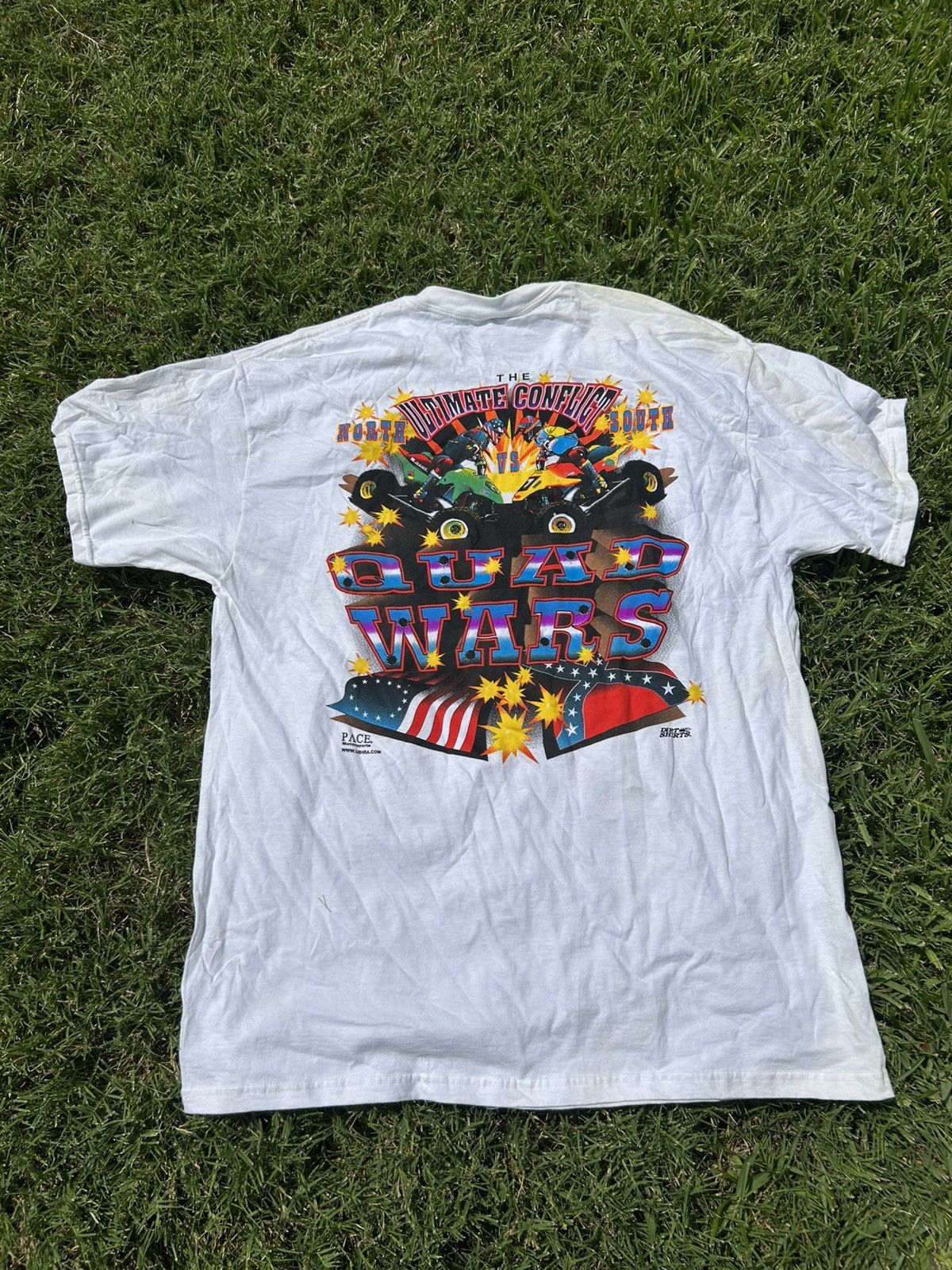 Vintage Vintage The Ultimate Conflict North Vs. South Quad Wars Size US XL / EU 56 / 4 - 2 Thumbnail