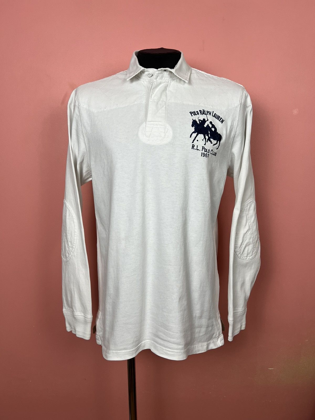 Polo Ralph Lauren Polo Ralph Lauren rugby polo long sleeve streetwear Size US L / EU 52-54 / 3 - 1 Thumbnail