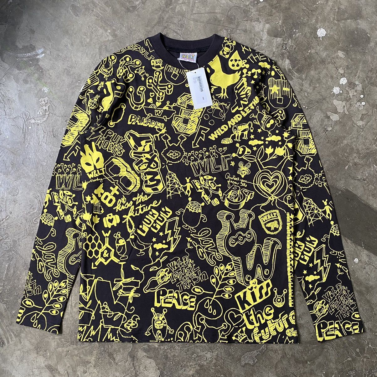 W & LT - L/S Shirt All Over Print