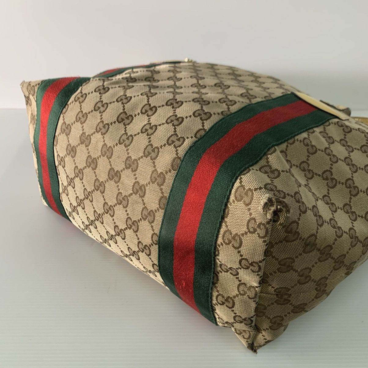 Gucci Gucci Monogram Canvas Tote Bag Size ONE SIZE - 5 Thumbnail