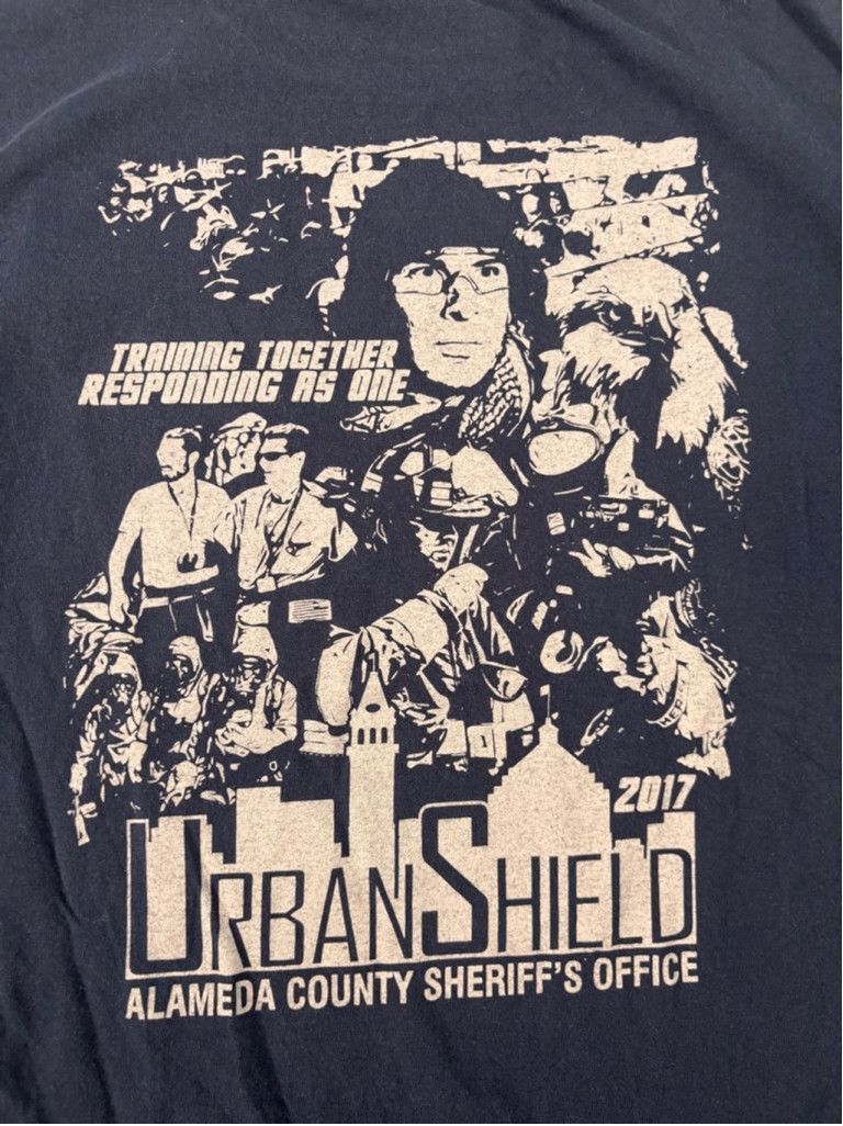 5.11 Men's 5.11 Urban Shield Alameda Sheriff T-Shirt, Size L Navy Size US L / EU 52-54 / 3 - 1 Thumbnail