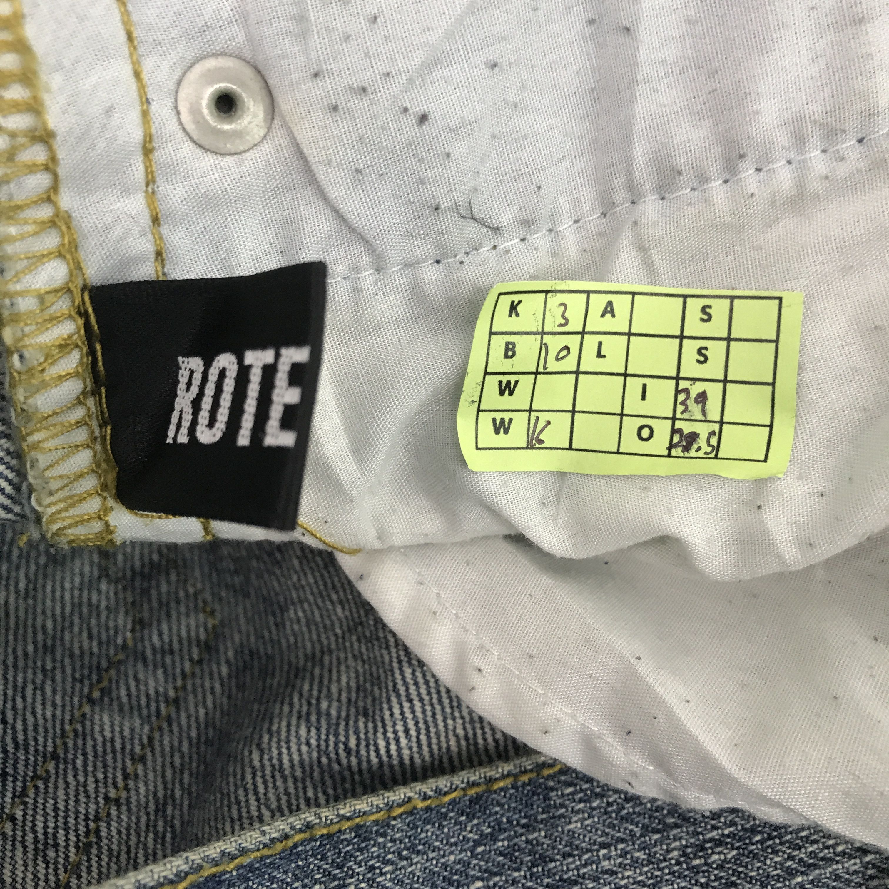 Japanese Brand × Vintage Vintage Route 57 Highway Denim Japan style denim pants Size US 32 / EU 48 - 14 Thumbnail