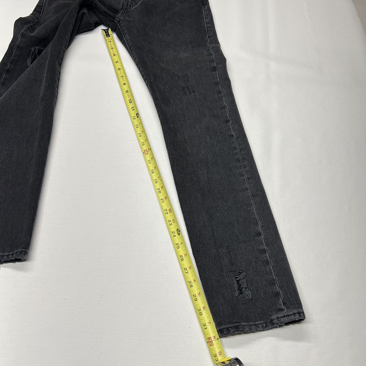 Levi's Levis Jeans Black Made & Crafted 502 Regular Taper Faded Size US 30 / EU 46 - 21 Thumbnail