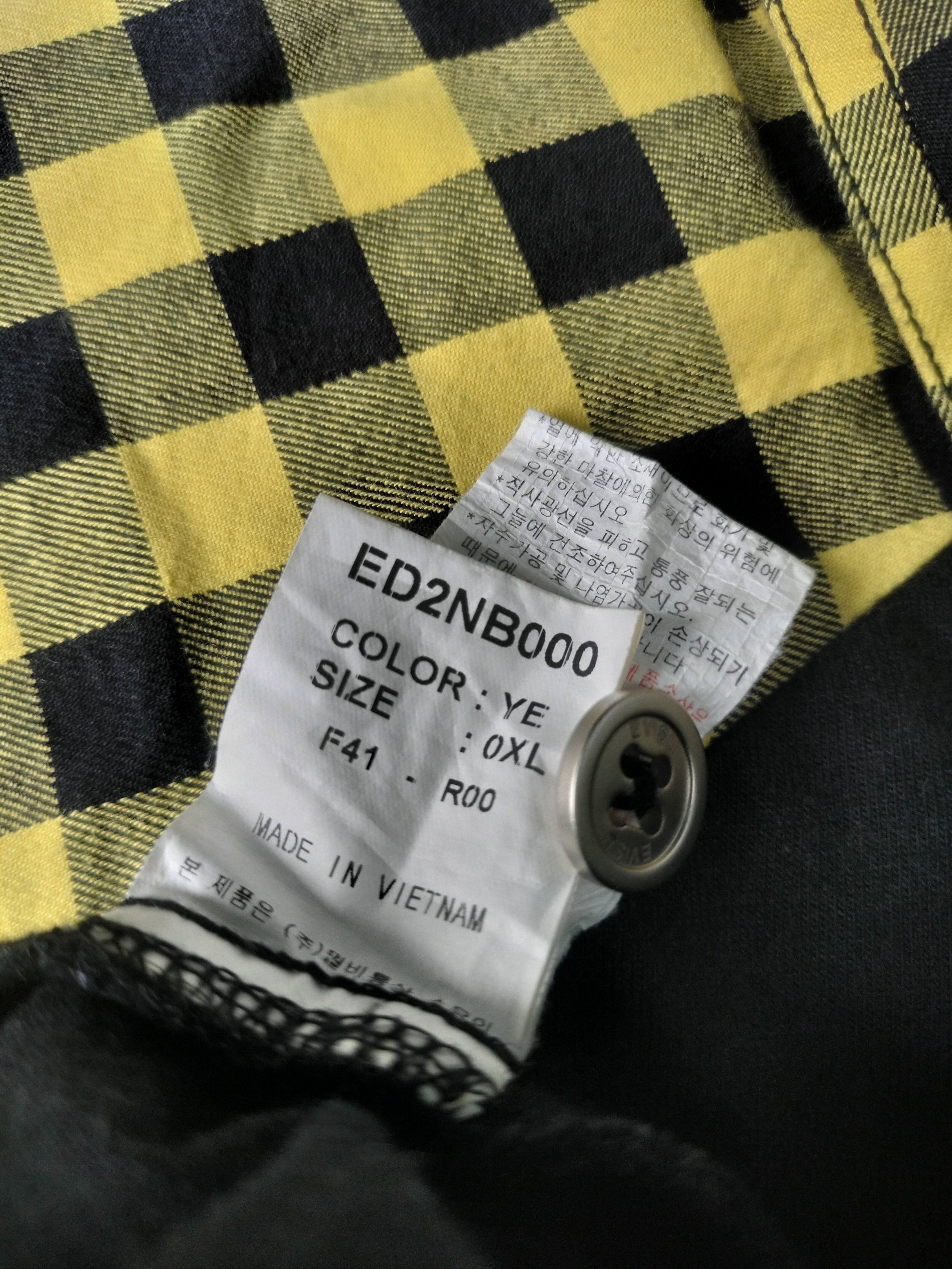 Evisu Evisu Checkered Embroidered logo Button up shirts Size US L / EU 52-54 / 3 - 7 Thumbnail