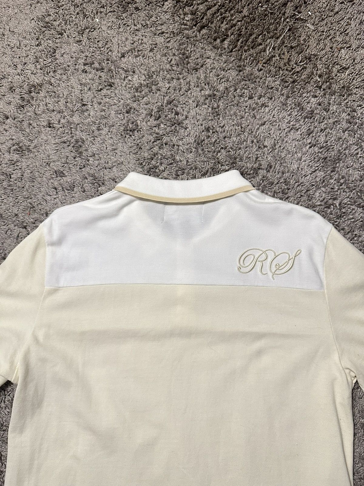 Fred Perry × Raf Simons Embroidered Polo Shirt Size US XL / EU 56 / 4 - 6 Thumbnail