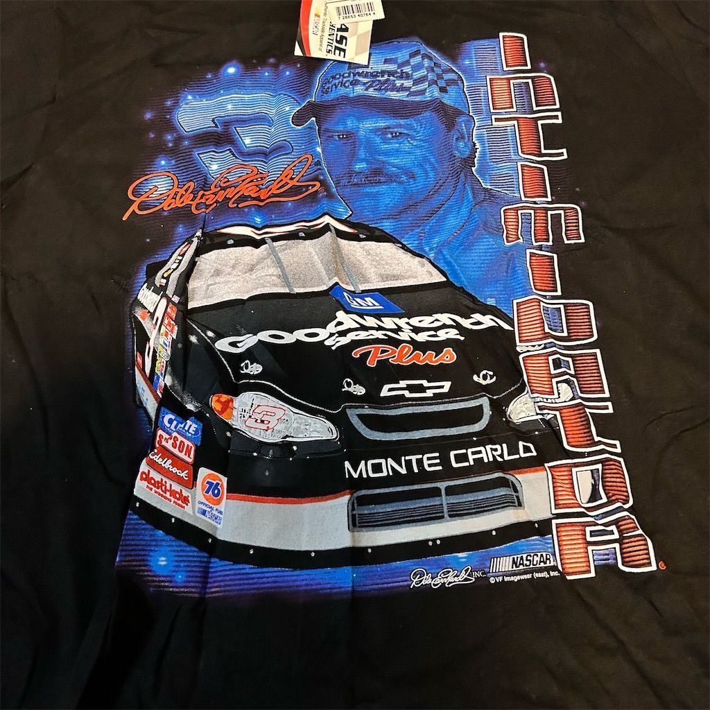 Chase Authentics DEADSTOCK NWT Vintage Dale Earnhardt Intimidator T-Shirt Size US L / EU 52-54 / 3 - 4 Thumbnail