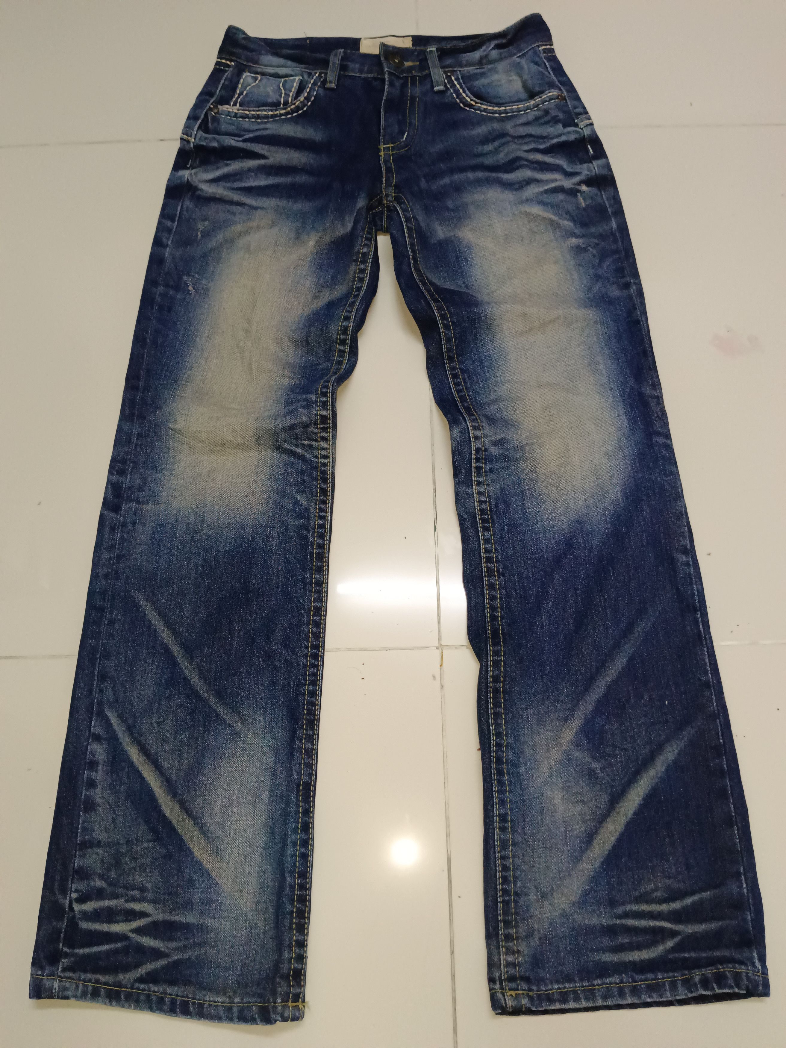 14th Addiction × If Six Was Nine Japanese Goctic Punk Lolita Jeans Y2K Size US 31 - 3 Thumbnail