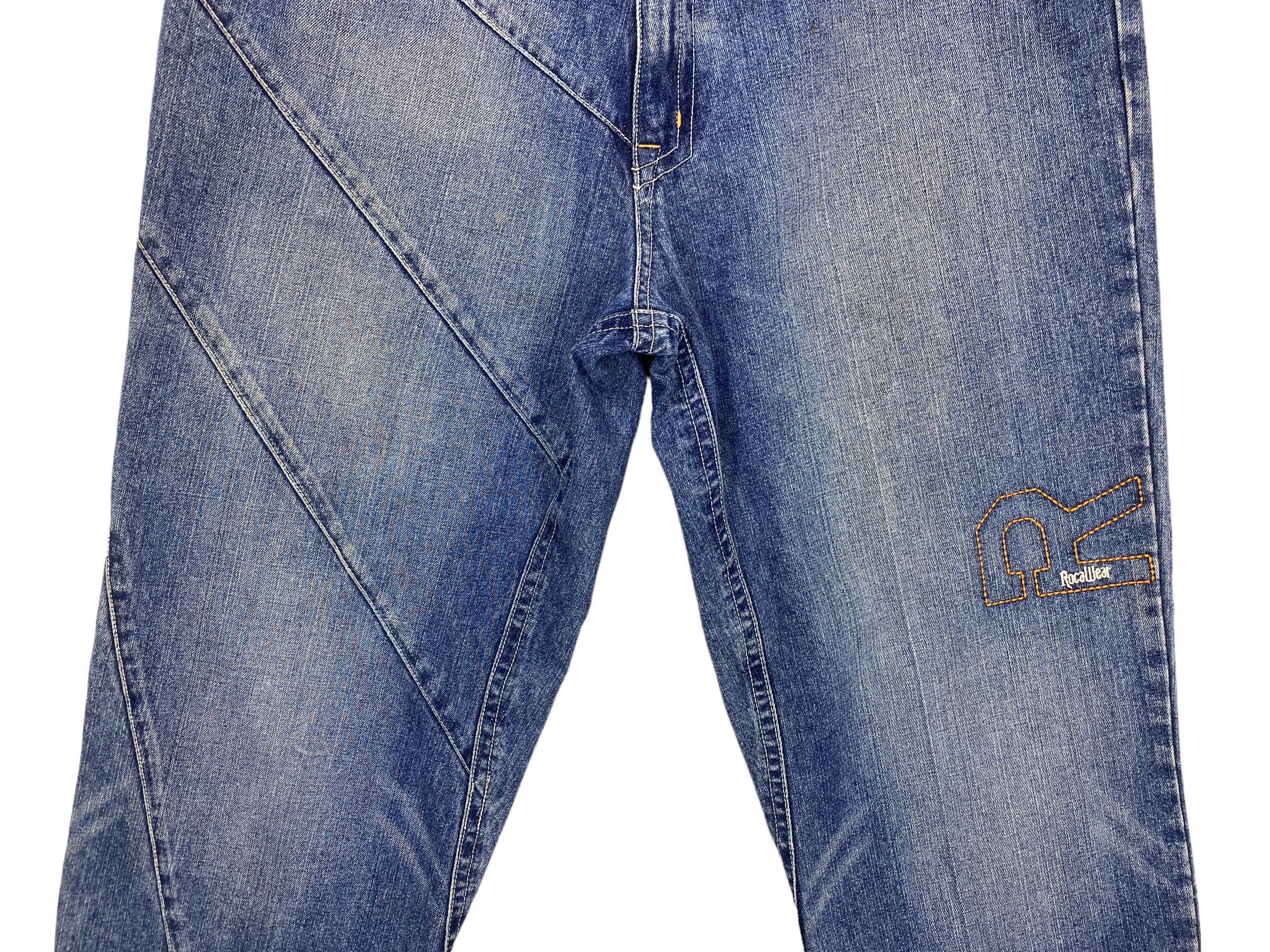 Rocawear Rocawear Baggy Jeans Hip Hop Jay Z Medium Wash Men Jeans Size US 36 / EU 52 - 4 Thumbnail