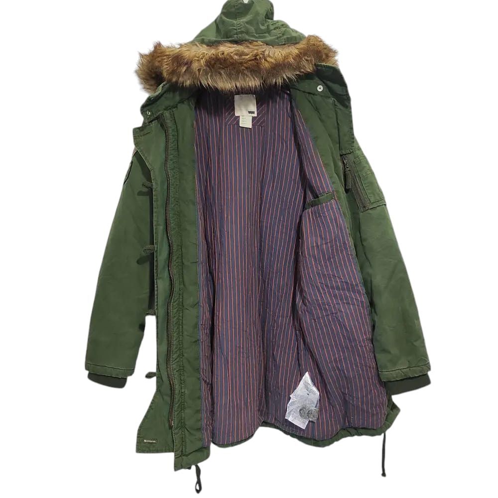 Levi's Vintage Clothing Vintage Levis US Military Parka Fur Hoodie Jacket Size US S / EU 44-46 / 1 - 1 Thumbnail
