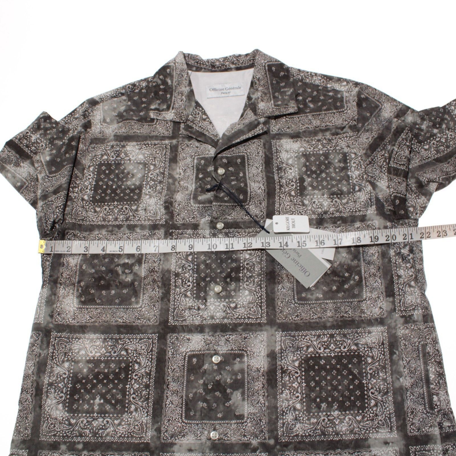 Officine Generale Officine Generale New with tags Shirt Size M US In Gray Size US M / EU 48-50 / 2 - 5 Thumbnail