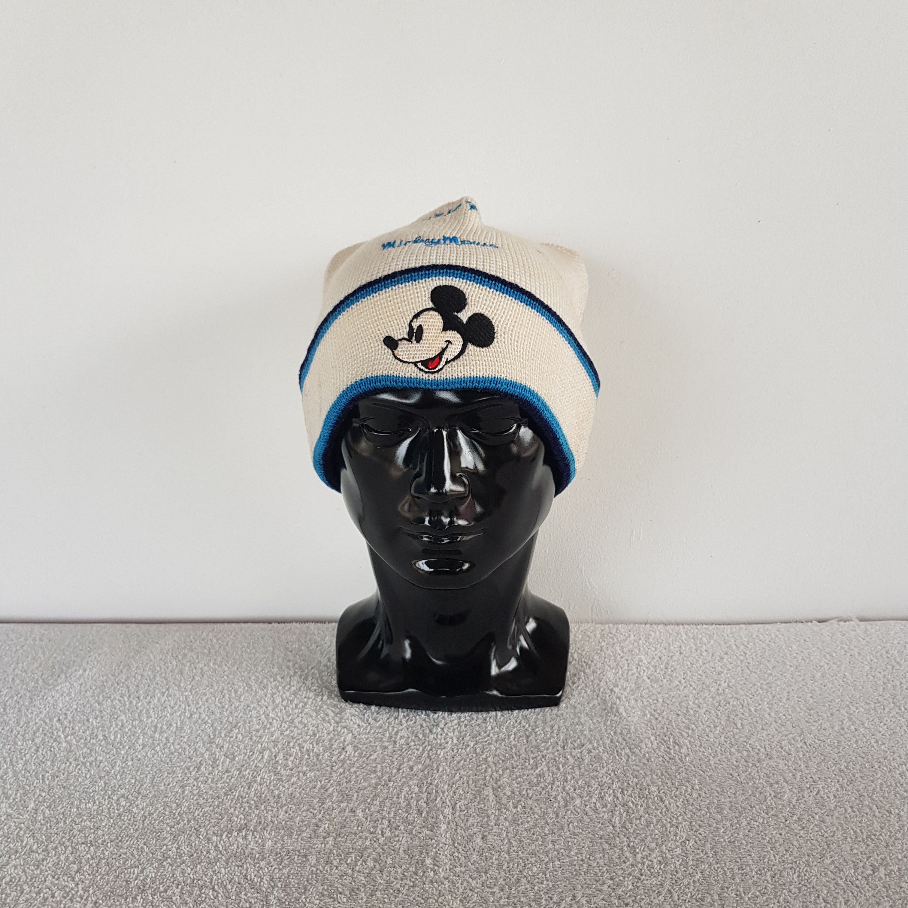 Mickey Mouse Vintage 70s Mickey Mouse Beanie Cartoon Snow Caps Hats Size ONE SIZE - 2 Thumbnail