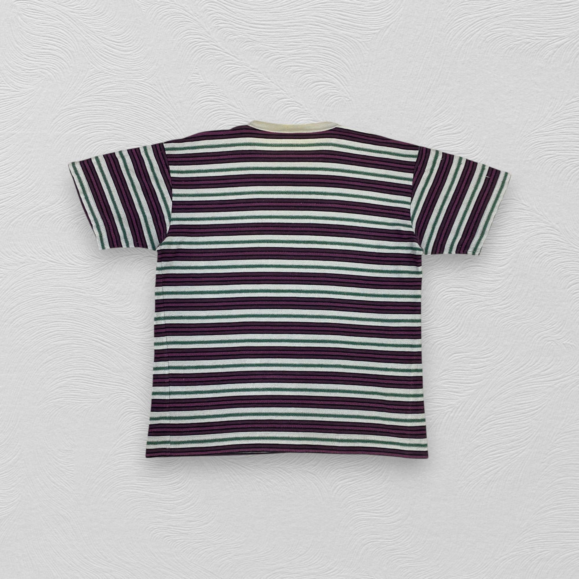 Champion Vintage Champion Stripe Large Shirt - K018 Size US L / EU 52-54 / 3 - 2 Thumbnail