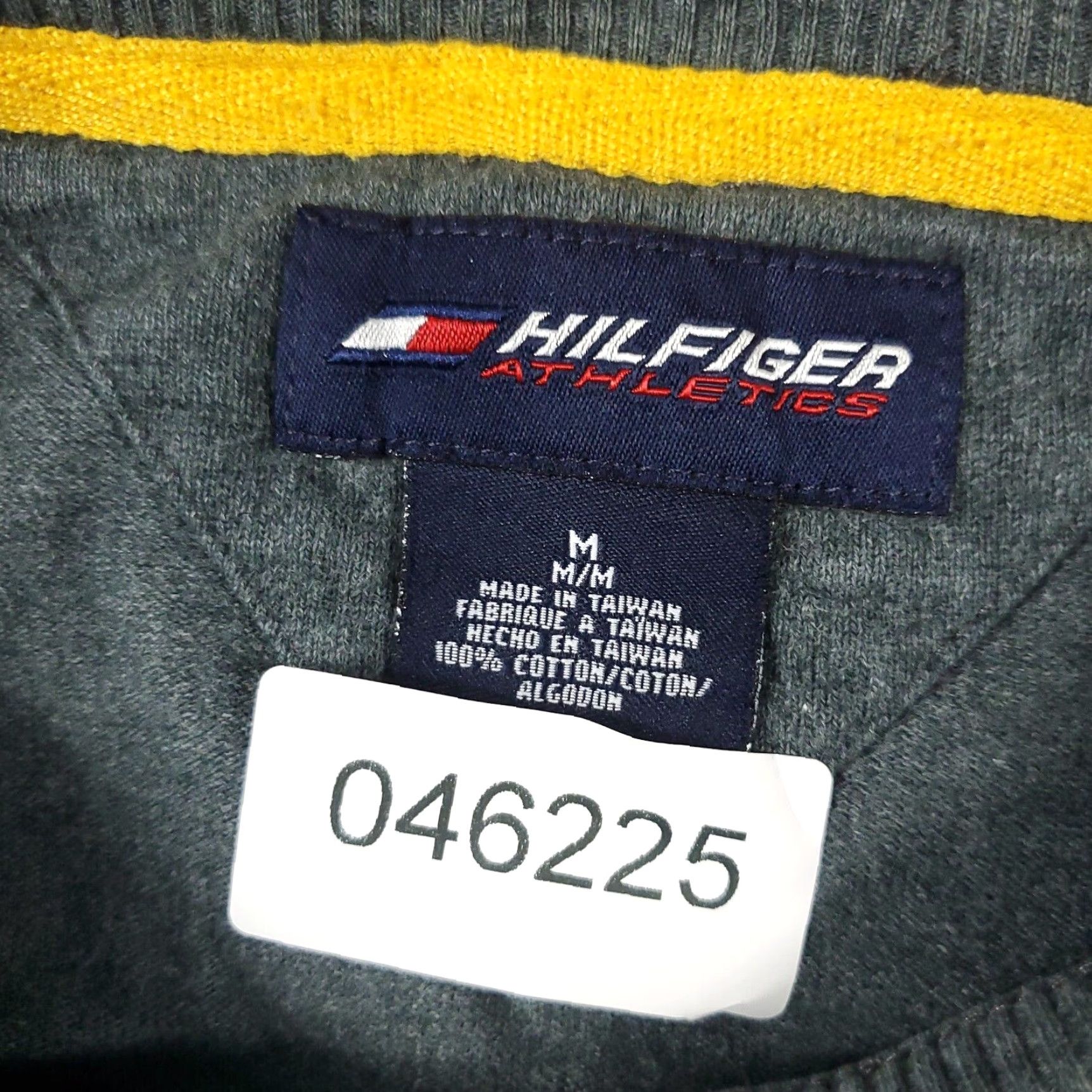 Tommy Hilfiger Tommy Hilfiger Mens Gray Crew Neck Sweater Medium Cotton Long Sleeve Pullover Size US M / EU 48-50 / 2 - 8 Thumbnail