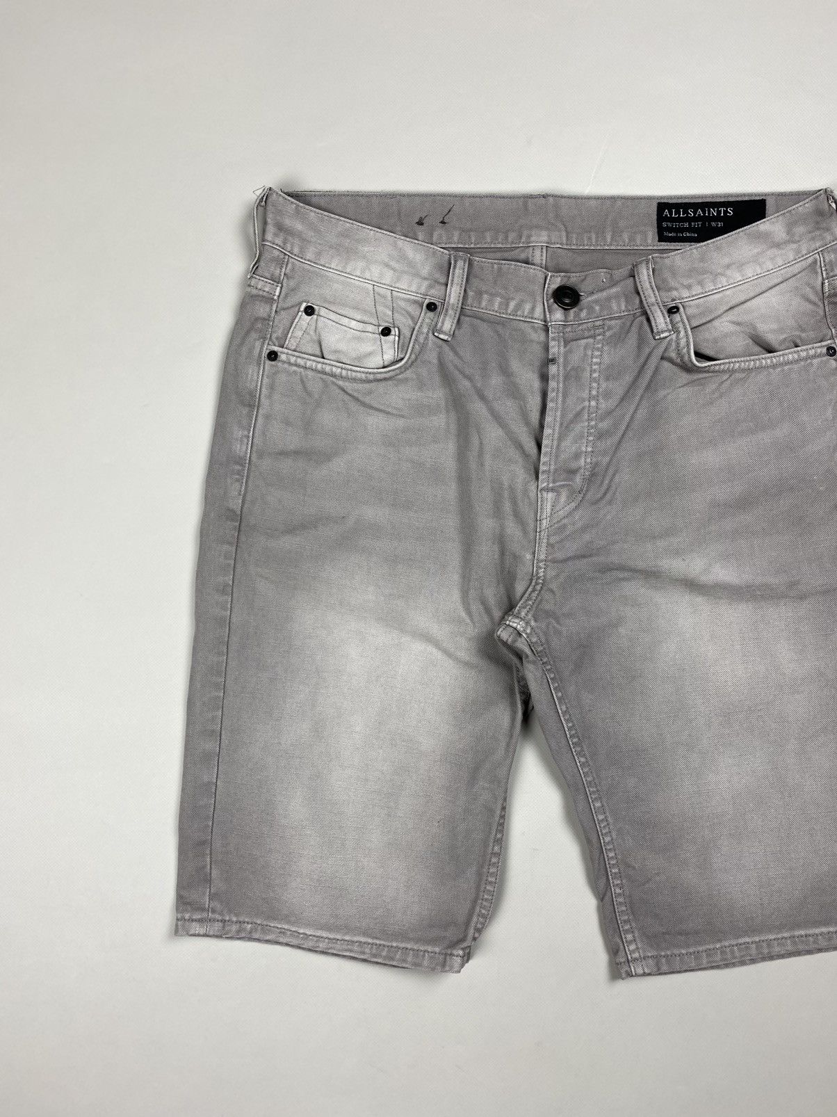 Allsaints Allsaints Asahi Switch Denim Shorts Size 31 Size US 31 - 2 Thumbnail