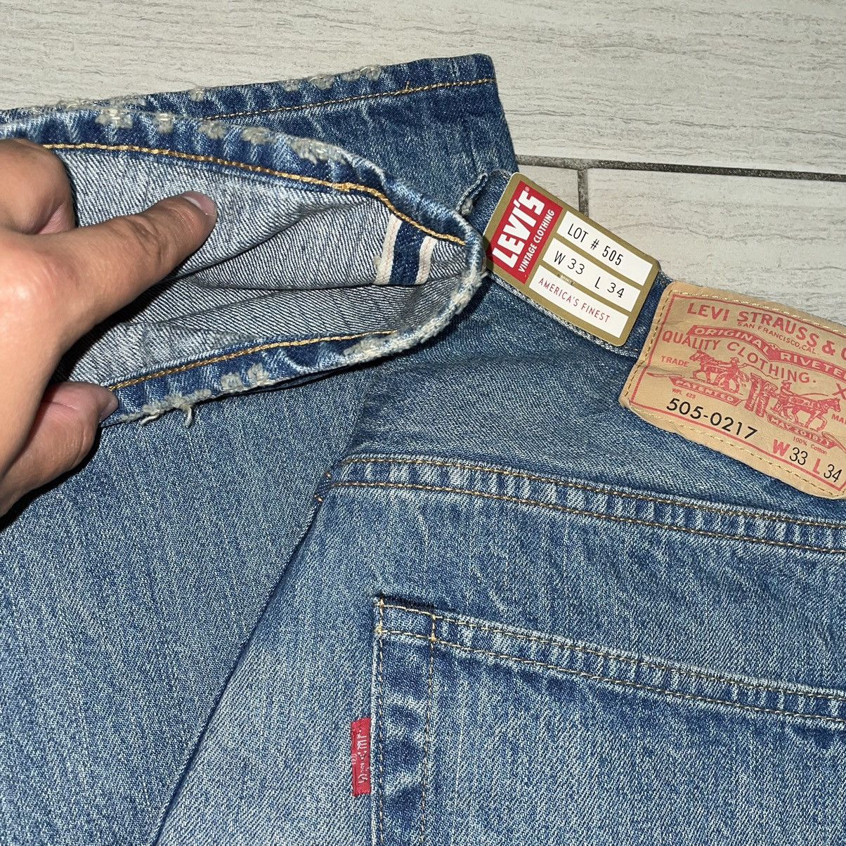 Levi's × Levi's Vintage Clothing Levi’s Made In Japan Selvedge Denim BNWT Size US 34 / EU 50 - 6 Thumbnail