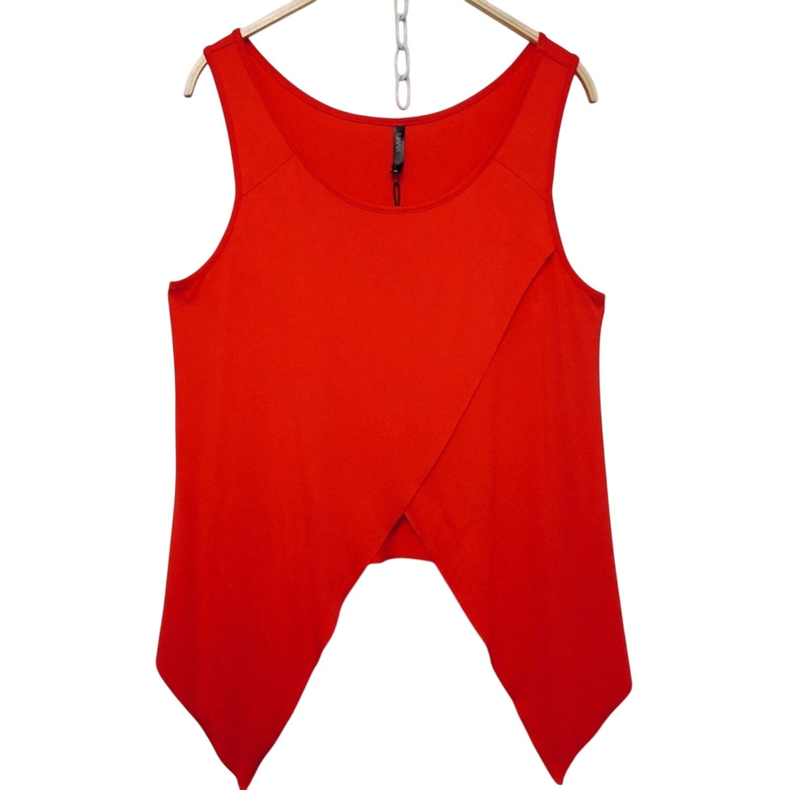 Other NWT Savvi Sage Tank Coral Reversible Handkerchief Shirt Top Size XL / US 12-14 / IT 48-50 - 1 Thumbnail