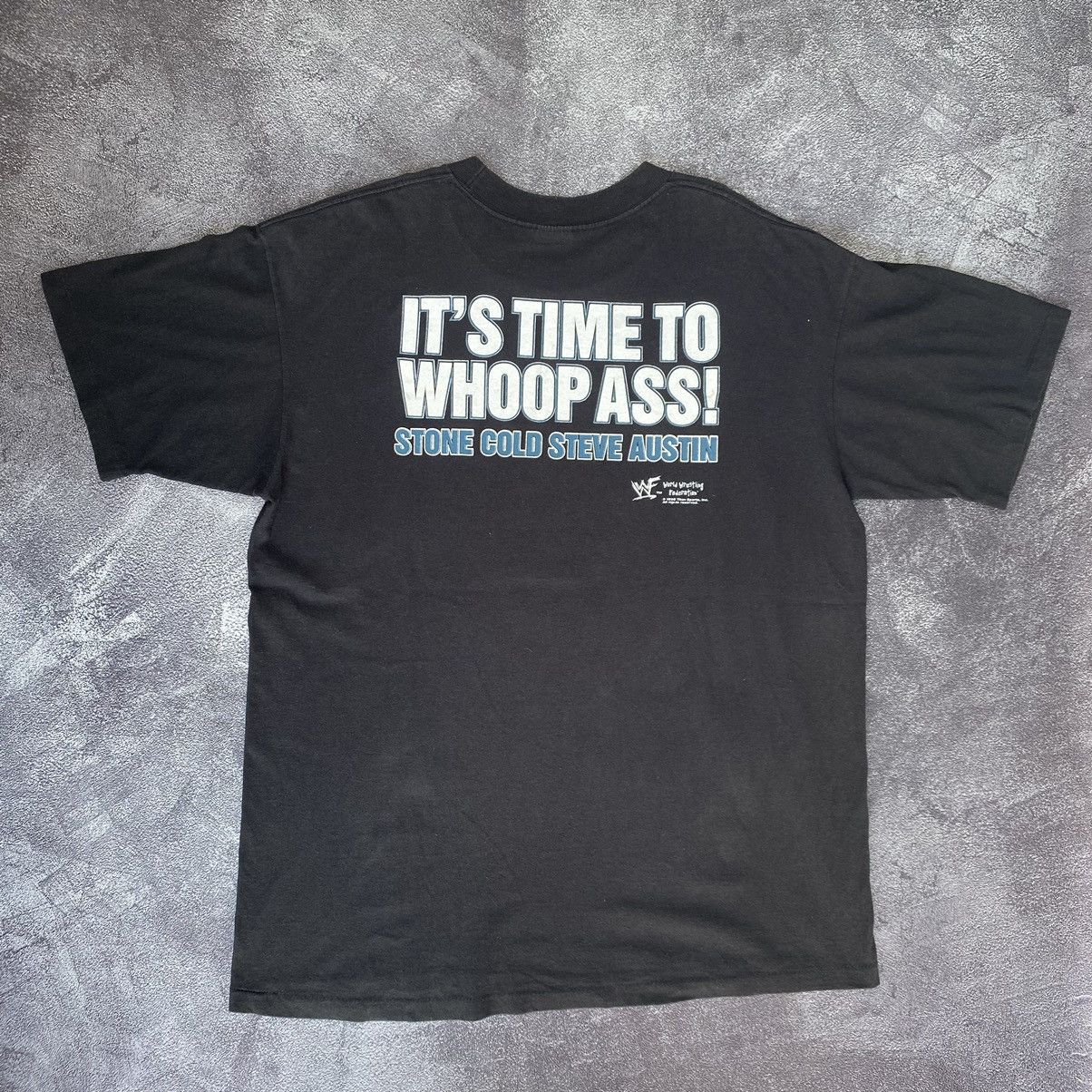 WWE Vintage Very Rare Stone Cold WWE 1998 Tee Size US XL / EU 56 / 4 - 4 Thumbnail