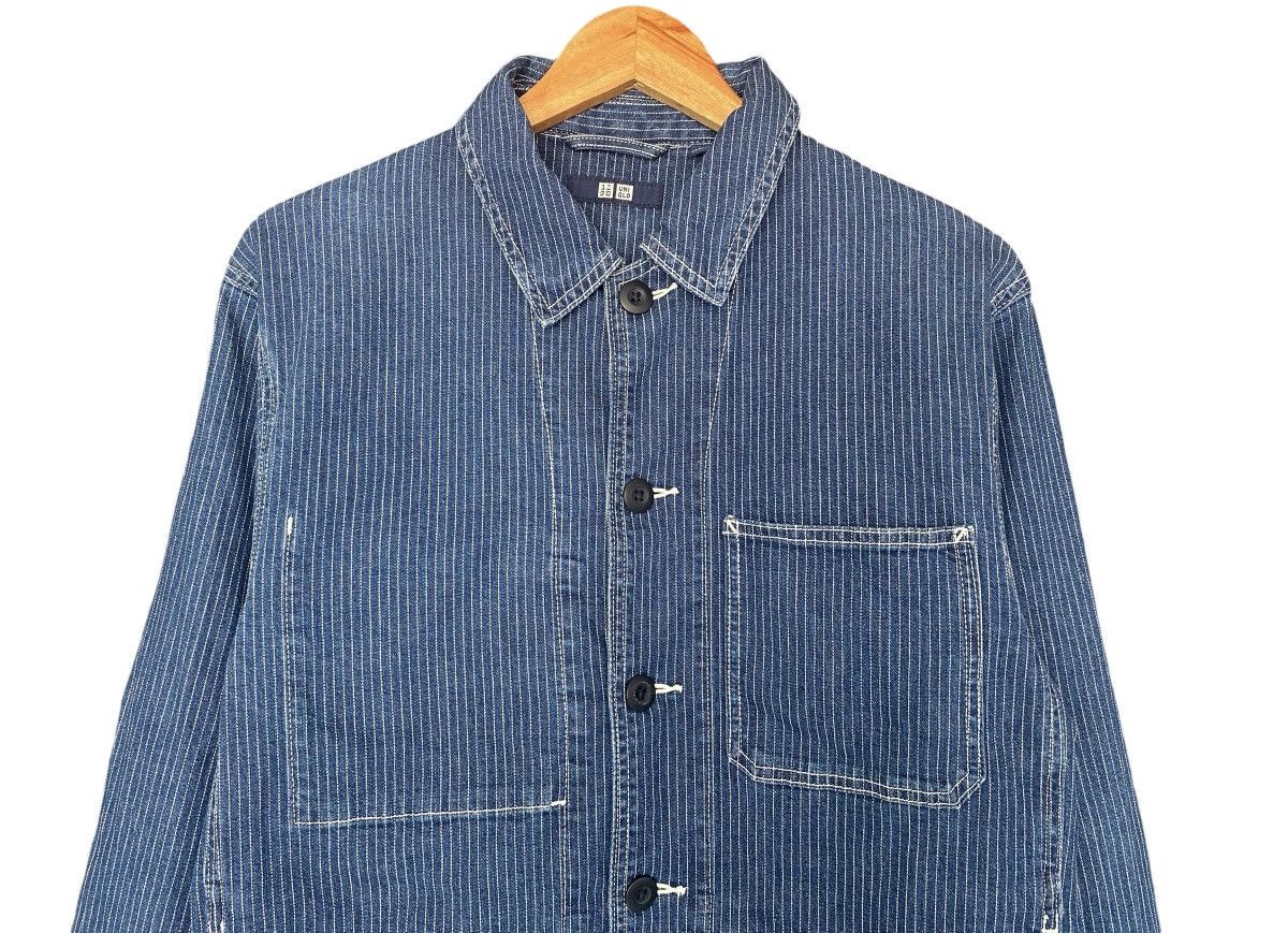 Uniqlo UNIQLO Wabash Button Denim Shirt (M) Size US M / EU 48-50 / 2 - 5 Thumbnail