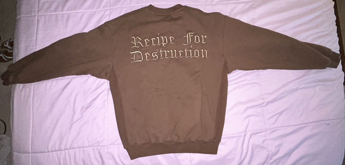 Pleasures Pleasures Recipe for Destruction Fleece Sweater M Streetwear Size US M / EU 48-50 / 2 - 4 Thumbnail