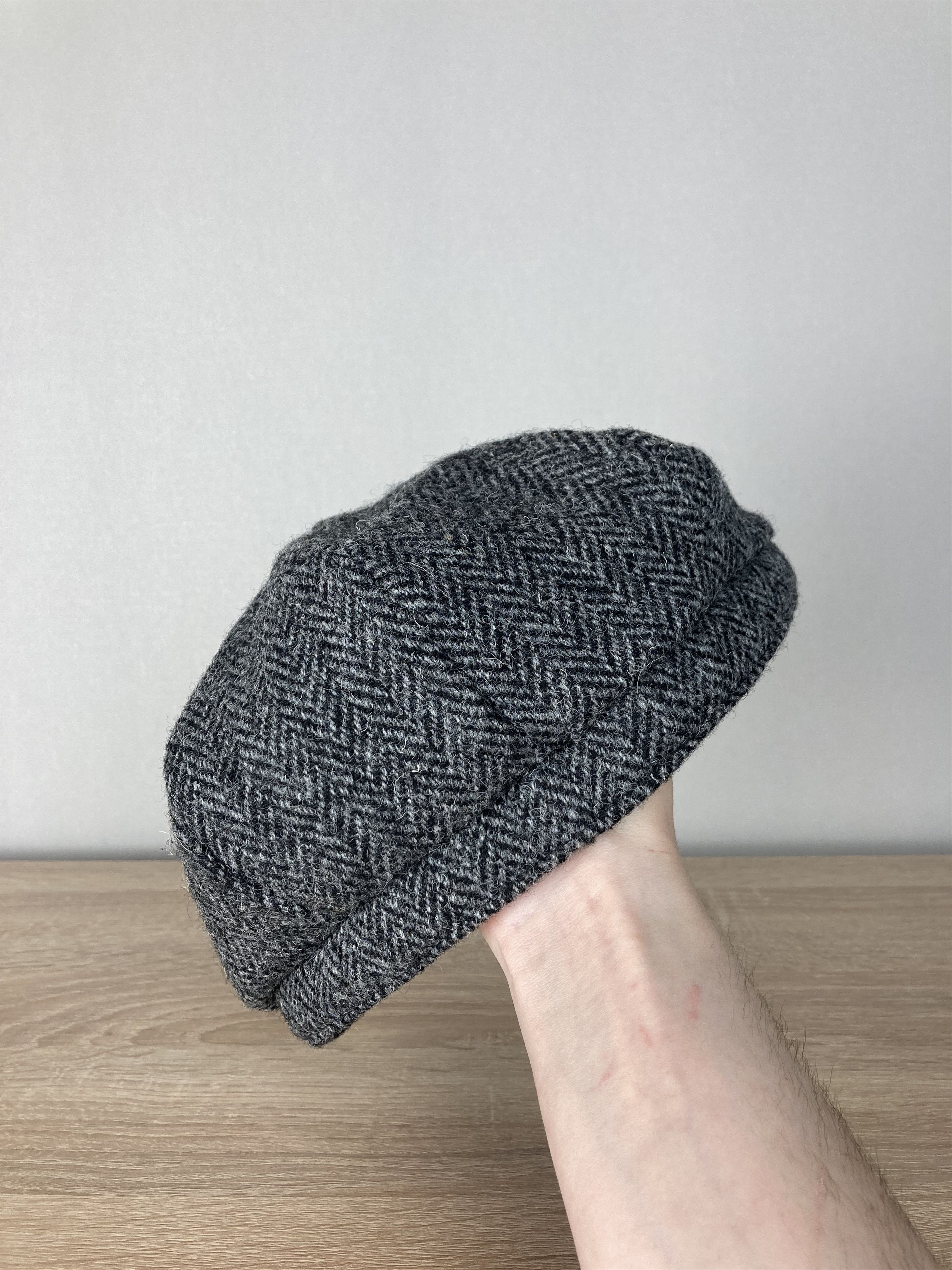 Harris Tweed Harris Tweed Wool Classic Flat Hat English Classic Style Size ONE SIZE - 4 Thumbnail