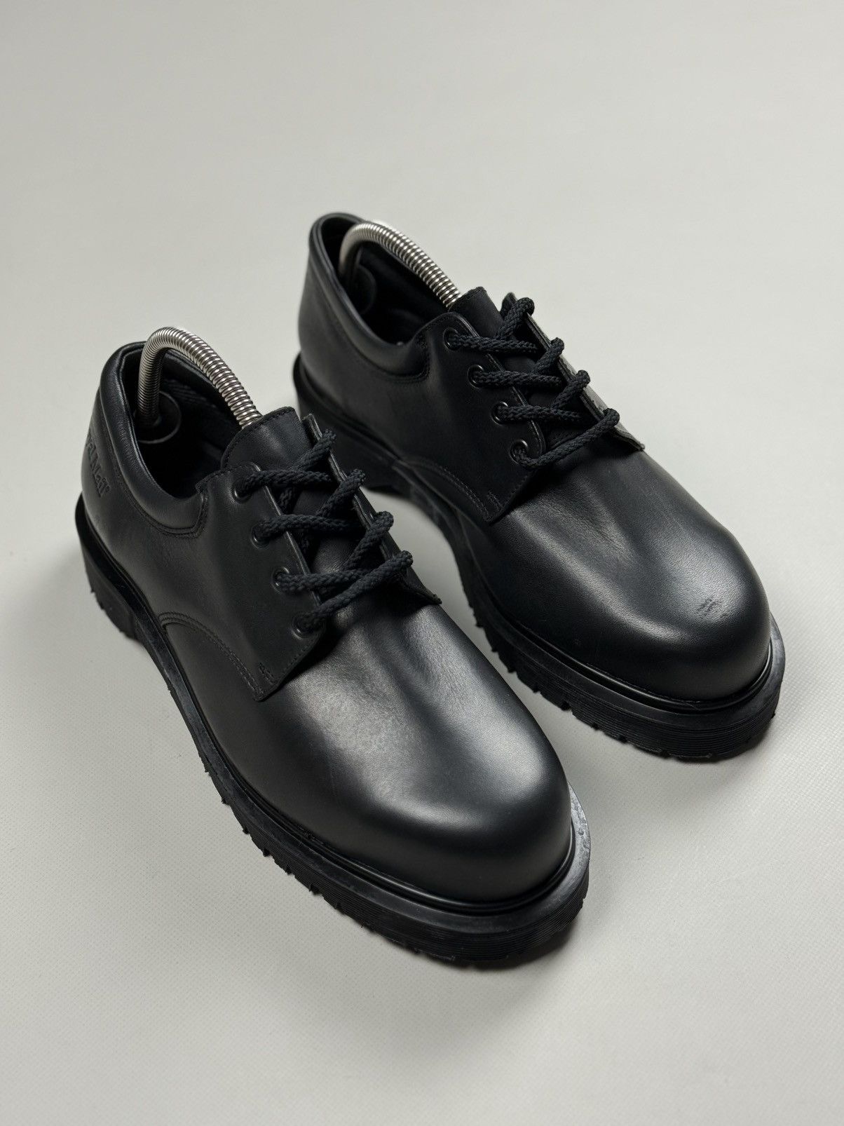 Deadstock Dr Martens Industrial Mail Steel Toe Leather Boots