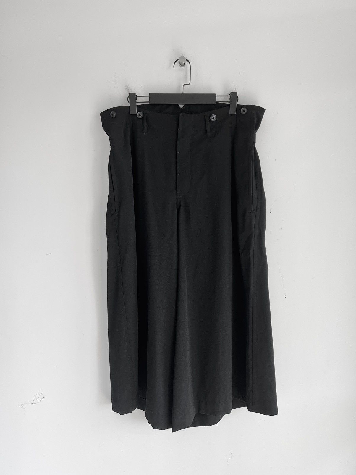 Yohji Yamamoto Yohji Yamamoto Pour Homme - Wool Wide Suspender Pants Size US 30 / EU 46 - 15 Thumbnail