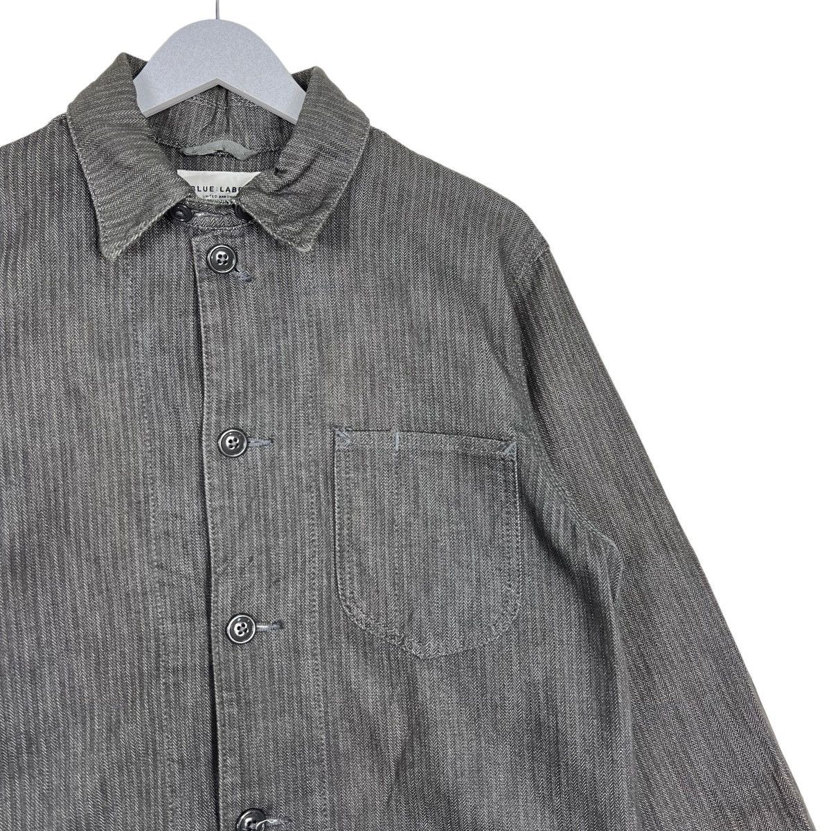 Issey Miyake 🔥 BLUE LABEL UNITED ARROWS HBT HIKORY STRIPE CHORE JACKET Size US M / EU 48-50 / 2 - 6 Thumbnail