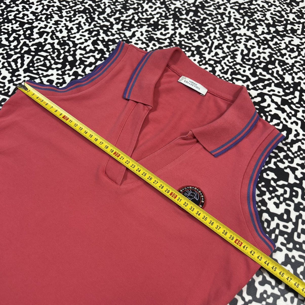 Gianni Versace Collection V Neck Medusa Luxury Sleeveless