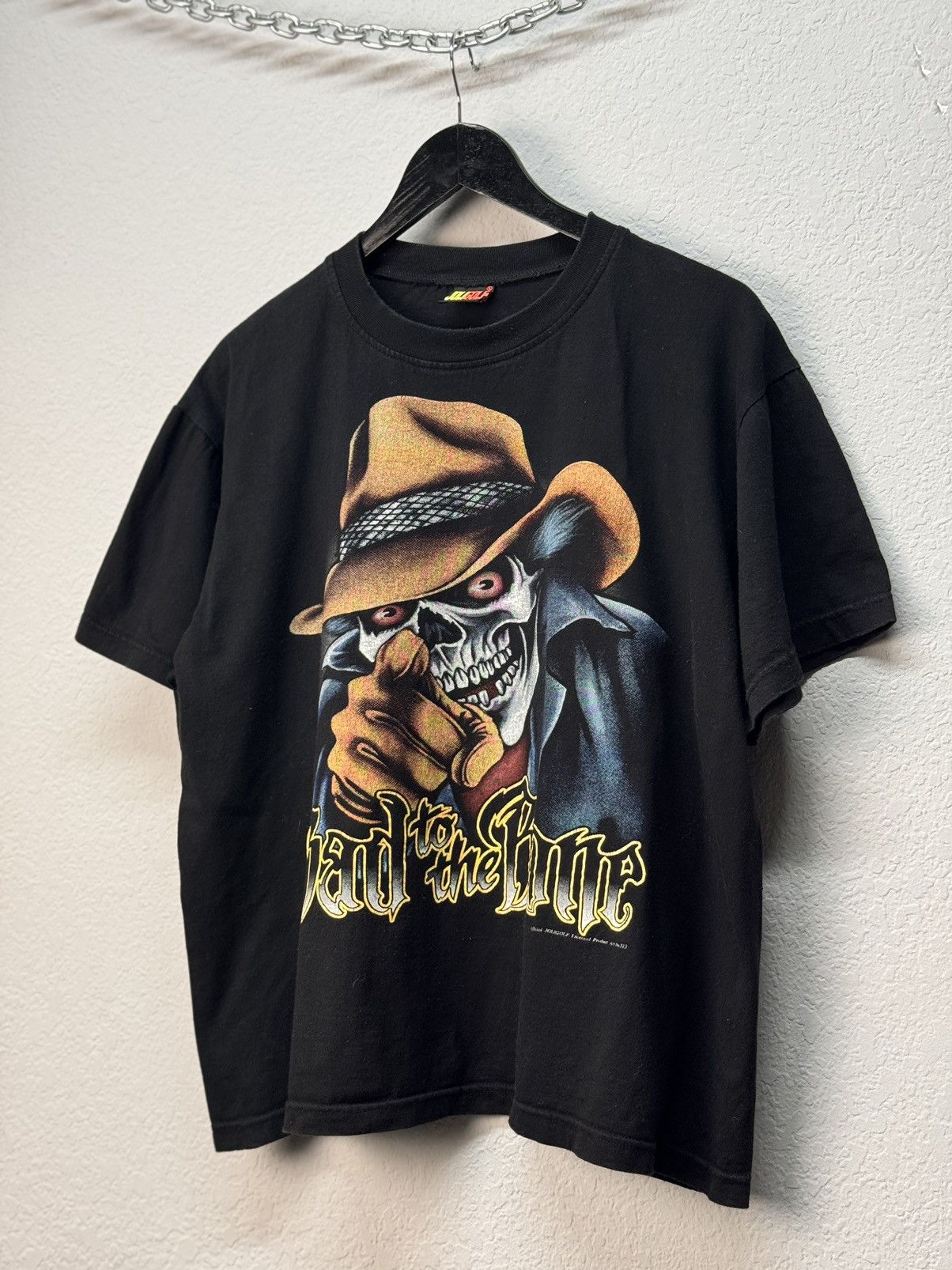 Band Tees × Vintage Ultra Rare 3D Emblem 1991 Bad to the Bone Tee Size US M / EU 48-50 / 2 - 3 Thumbnail