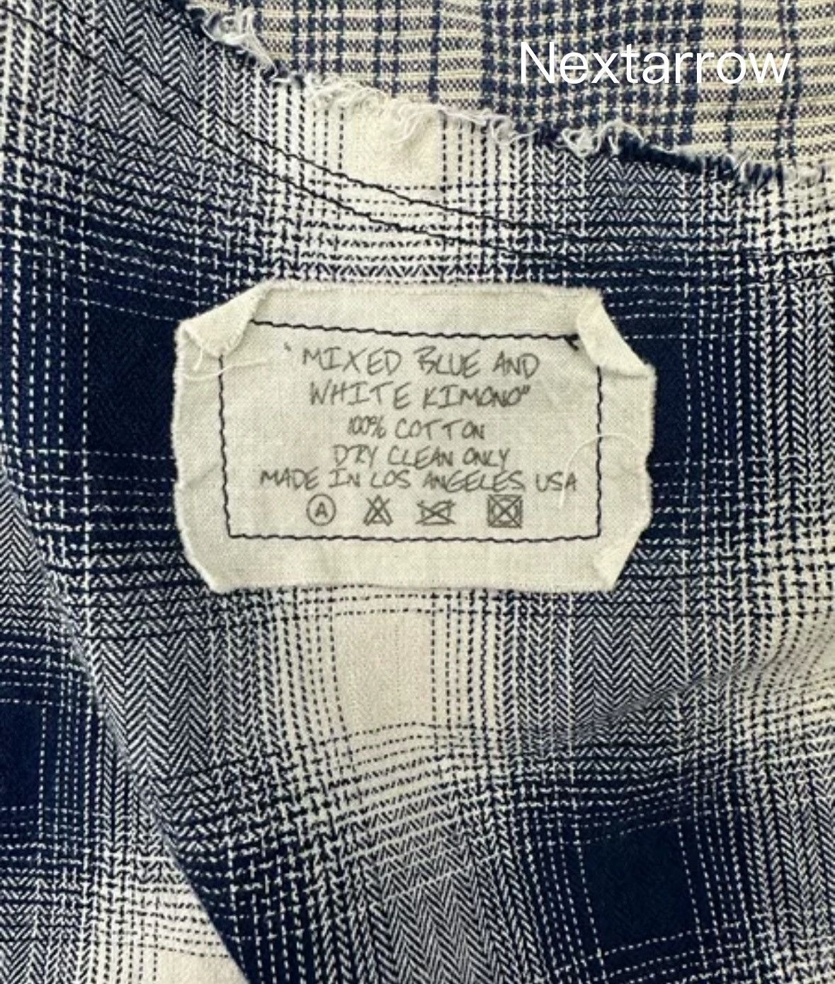 Greg Lauren Greg Lauren Hundred Clothes Daoist Robe2412-Nextarrow Size US XS / EU 42 / 0 - 2 Thumbnail