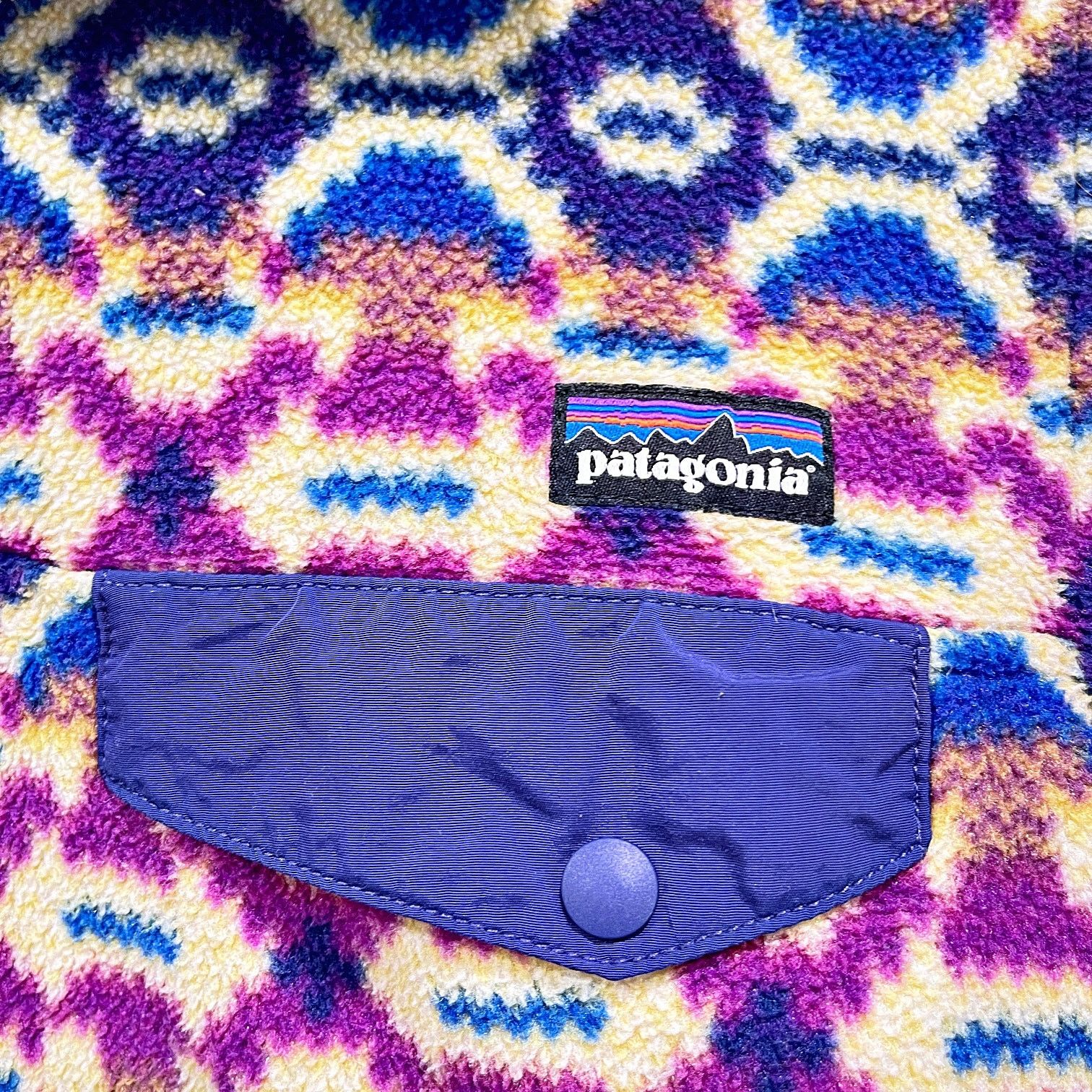 Patagonia Patagonia Synchilla Snap T Fleece Pullover Aztec Vintage XS Size XS / US 0-2 / IT 36-38 - 3 Thumbnail