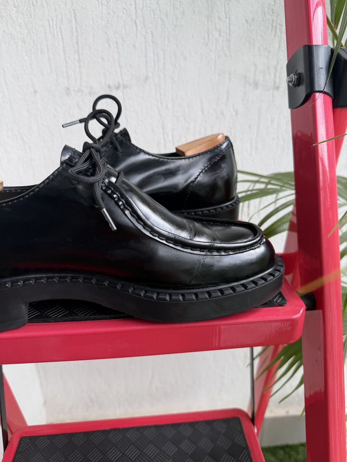 Prada brush leather loafers Size US 7 / EU 40 - 10 Thumbnail