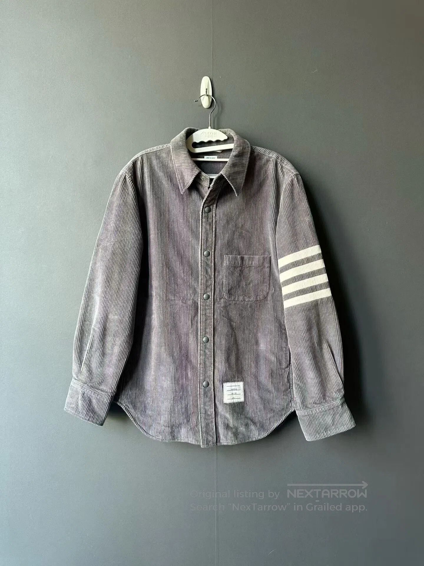 Thom Browne Thom Browne Corduroy Shirt Jacket. Size US S / EU 44-46 / 1 - 1 Thumbnail