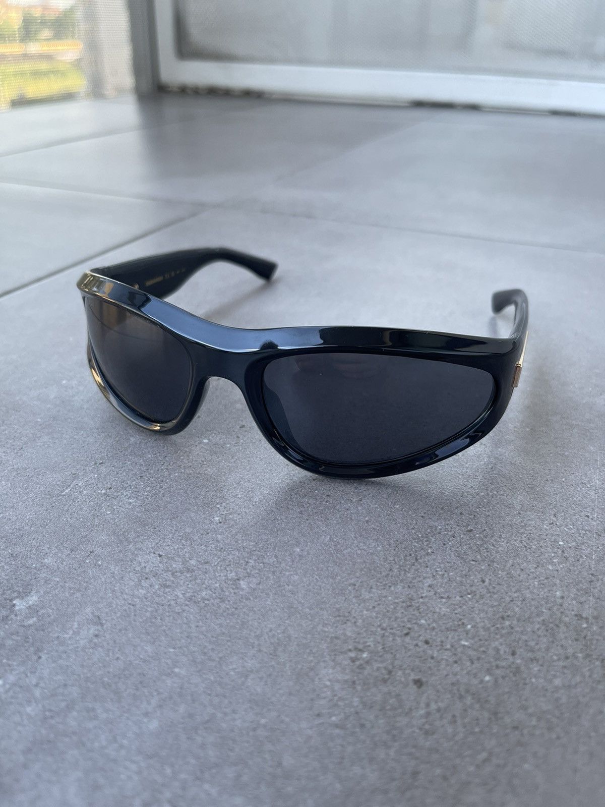 !DS! SS23 Dsquared2 D2 0101/S Black RIde Sunglasses