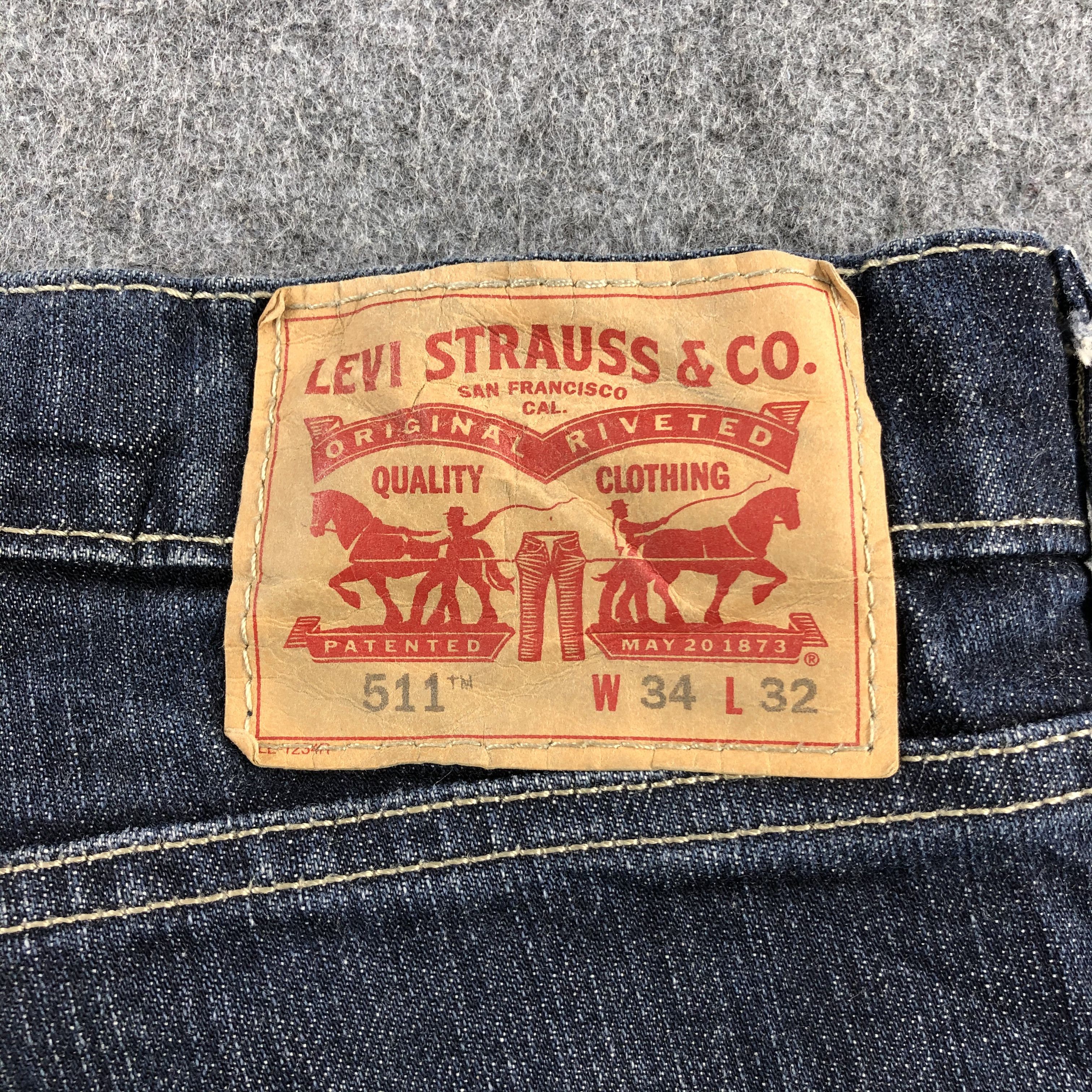 Levi's Vintage Levis 511 Earth Tone Jeans-J2078 Size US 34 / EU 50 - 5 Thumbnail