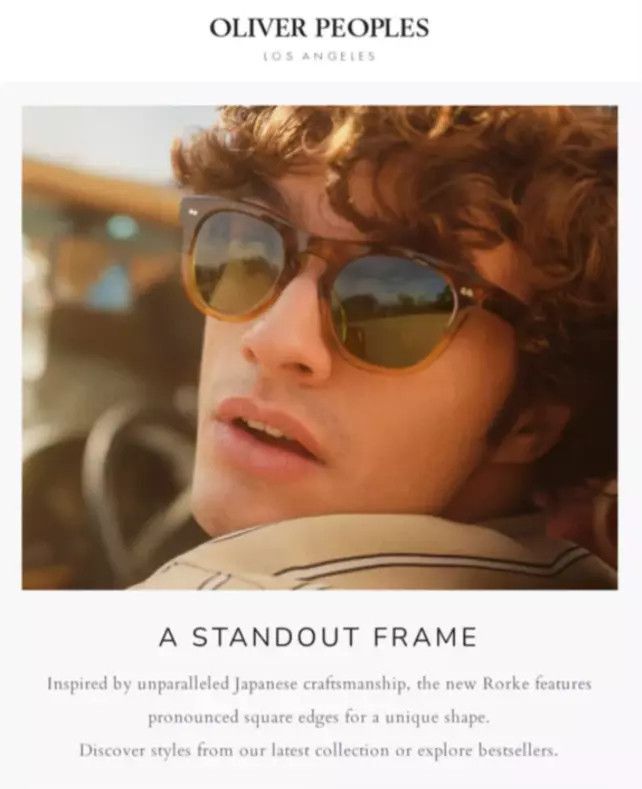 Oliver Peoples Olive Peoples RORKE 49mm Sun OV5509SU Size ONE SIZE - 4 Thumbnail